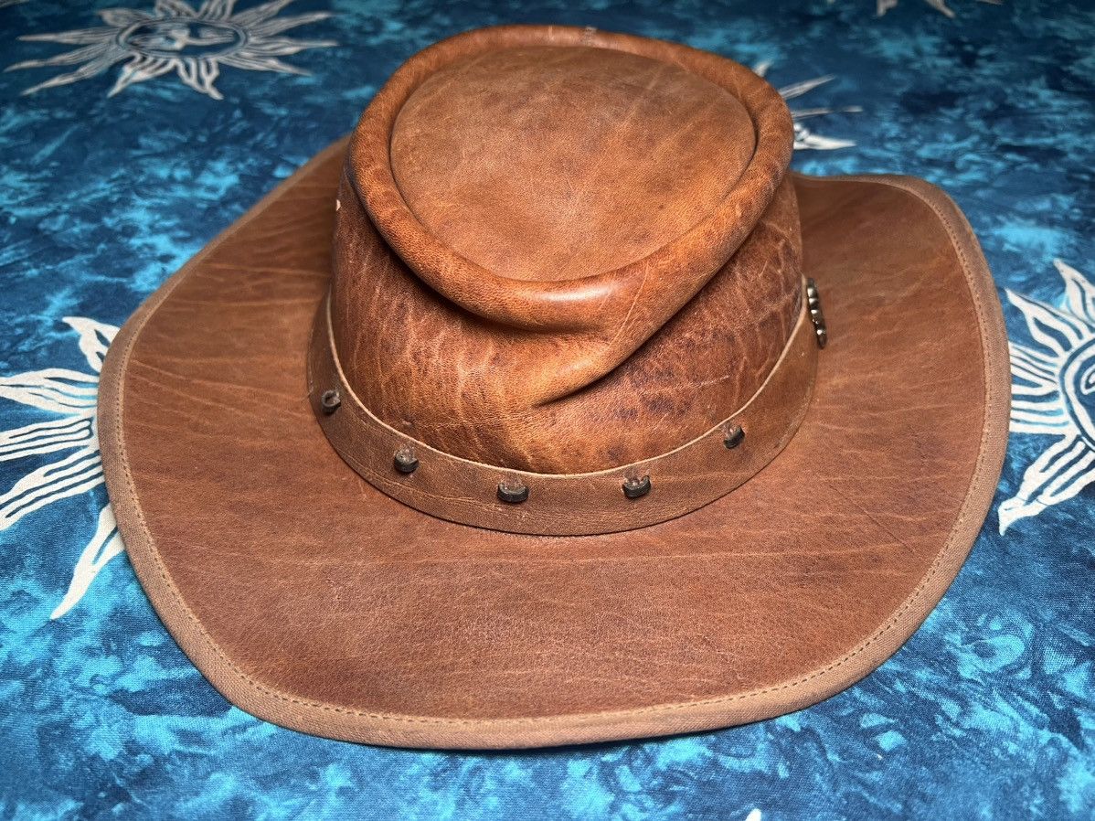 Cowboy Equipment LEATHER HAT CROCODILE COWBOY BAND Size ONE SIZE - 14 Thumbnail