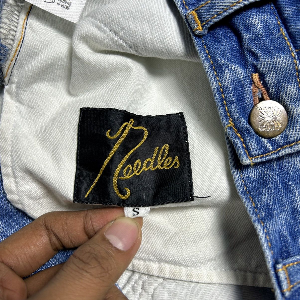 Needles Jeans Pants Needles Loose Fit Blue Wash Size US 32 / EU 48 - 7 Thumbnail