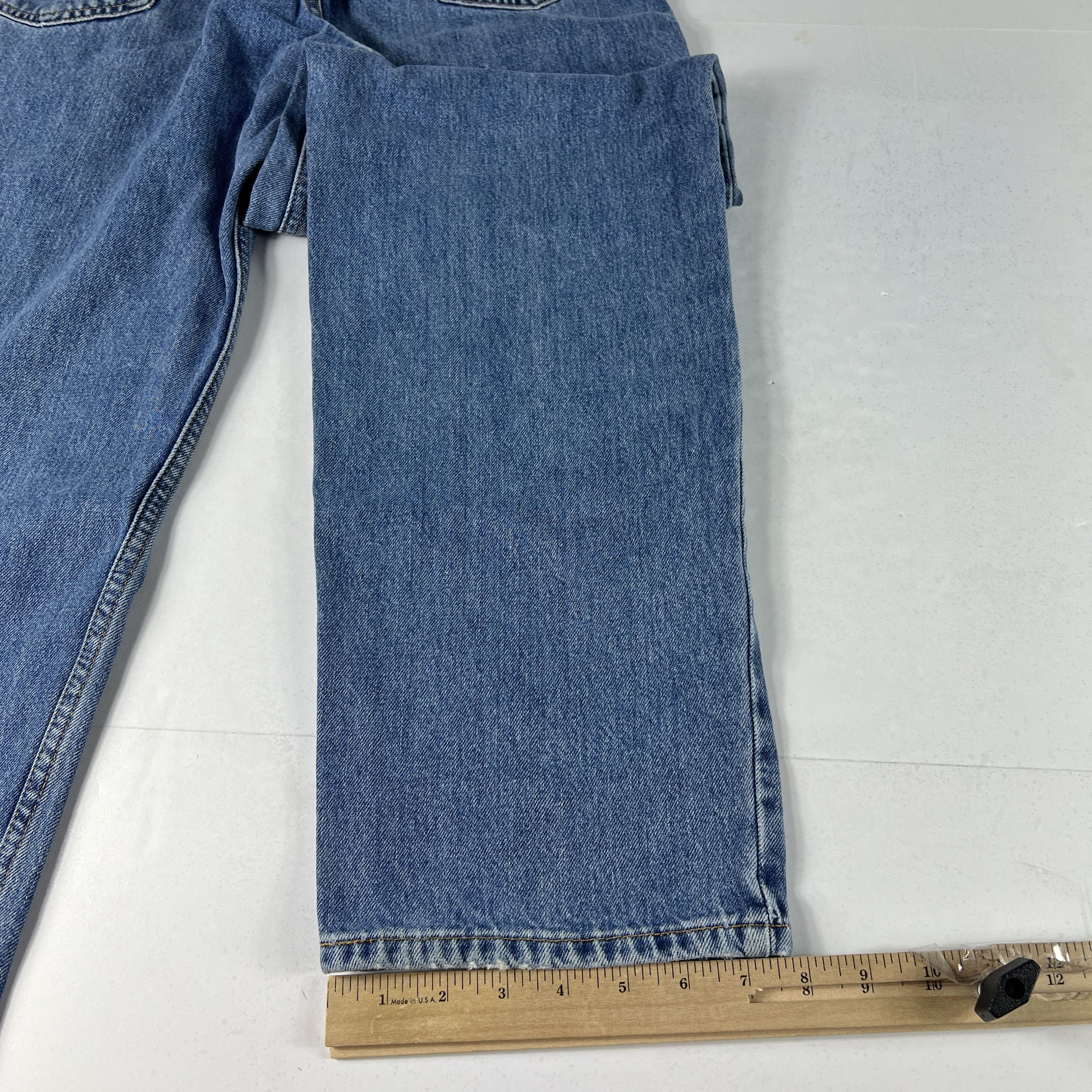 Levi's × Vintage Y2K Levi's Jeans 550 Relaxed Blue Faded Cotton Denim Size US 33 - 14 Thumbnail