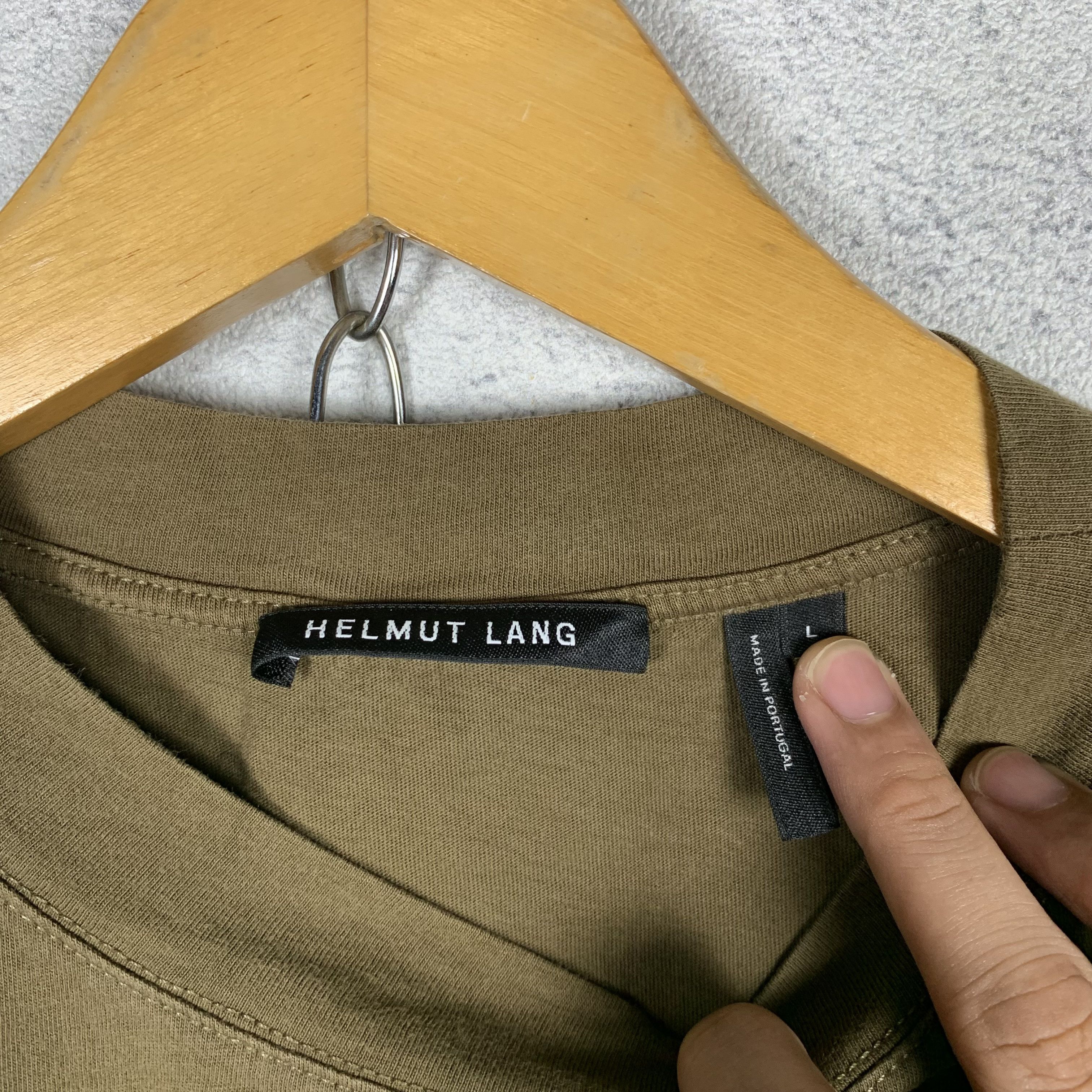 Helmut Lang Helmut Lang Tshirt Size US L / EU 52-54 / 3 - 3 Thumbnail