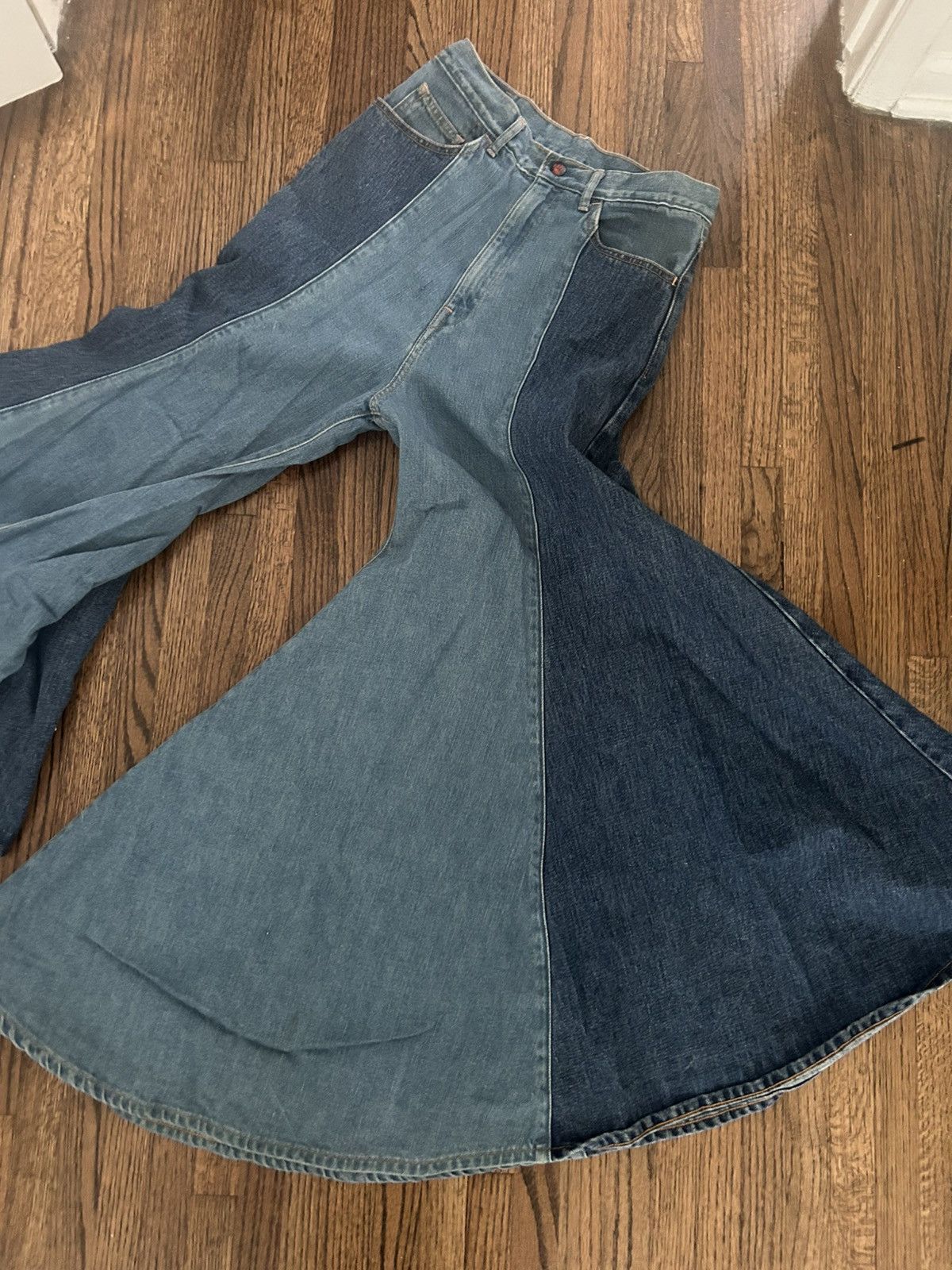Kapital Kapital Flare Jeans Size 27" / US 4 / IT 40 - 3 Thumbnail