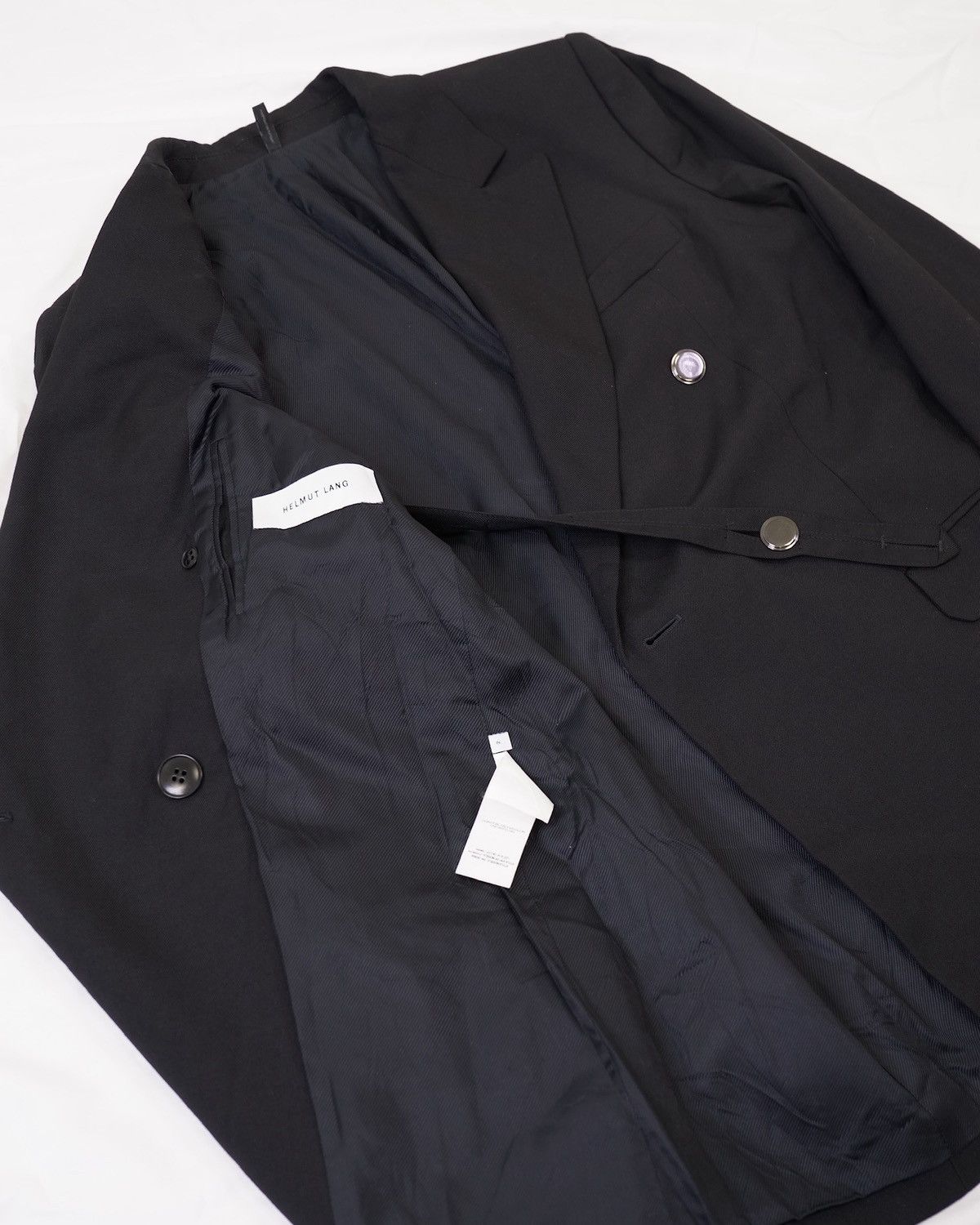Helmut Lang Helmut Lang Double Breasted Blazer Size 44S - 2 Thumbnail