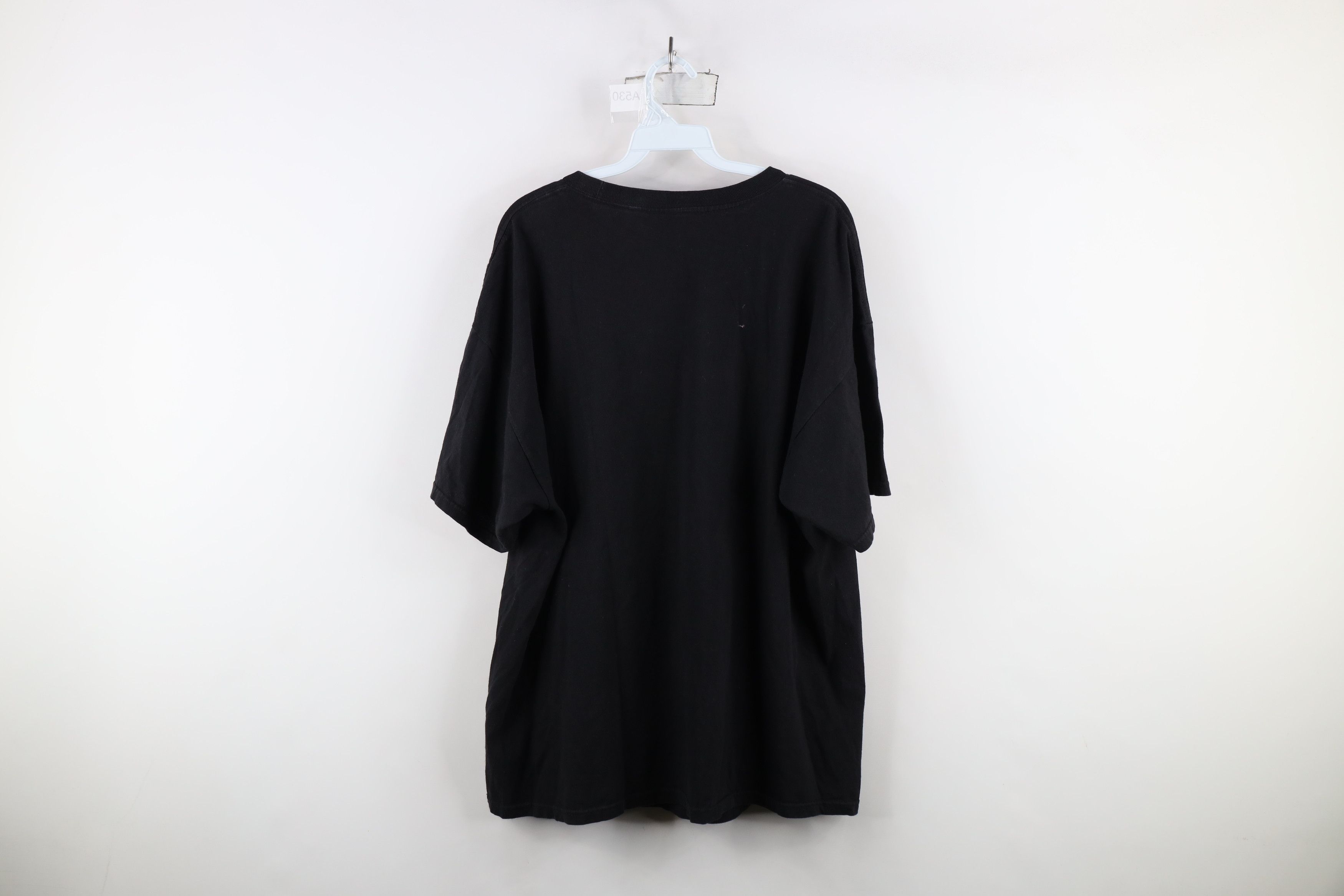 Vintage Vintage 90s Streetwear The Drunk Mexican T-Shirt Black Size US XXL / EU 58 / 5 - 11 Thumbnail