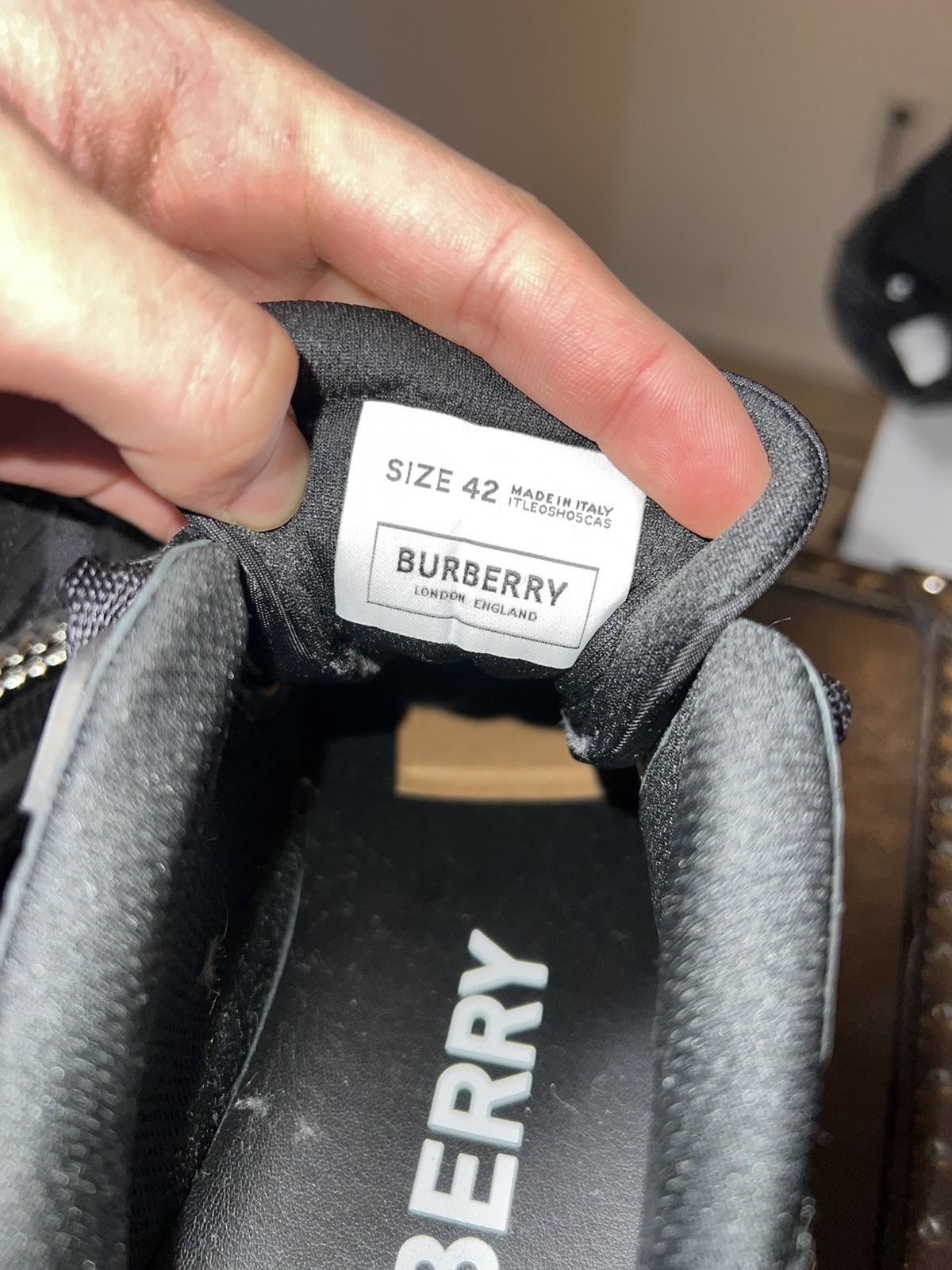 Burberry Burberry Arthur Chain Sneaker Size US 8.5 / EU 41-42 - 4 Thumbnail