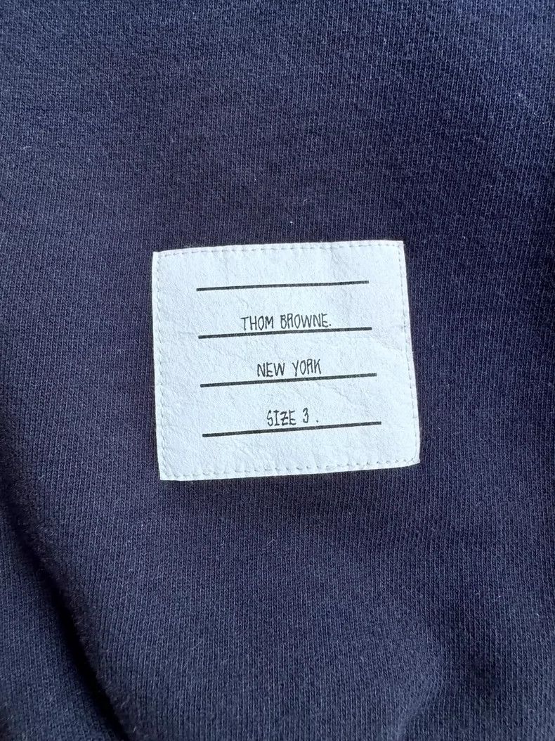 Thom Browne Thom Browne size3 Full cotton trousers Size US 28 / EU 44 - 2 Thumbnail