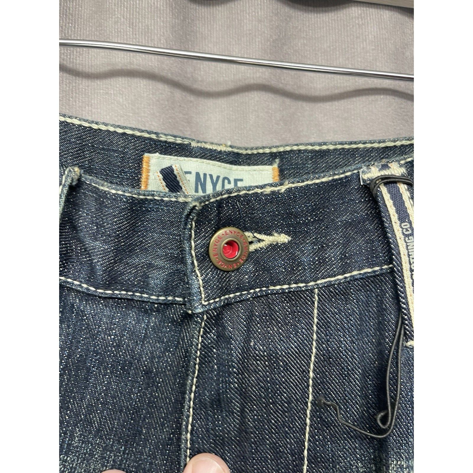 Enyce VTG Y2K Enyce Eagle Bomber Embroidery Jeans 40x32 Hip Hop Ba Size US 40 / EU 56 - 9 Thumbnail