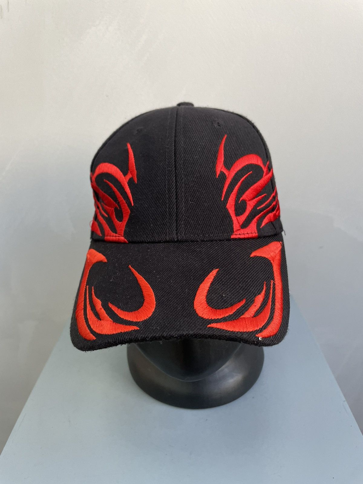 Harley Davidson × Vintage Tribal Vintage Y2k Harley Davidson beret Hat Motorcycles Size ONE SIZE - 2 Thumbnail
