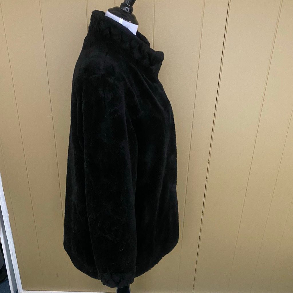 Other Olympia women Petitie Medium faux fur winter coat w/mock col Size M / US 6-8 / IT 42-44 - 4 Thumbnail