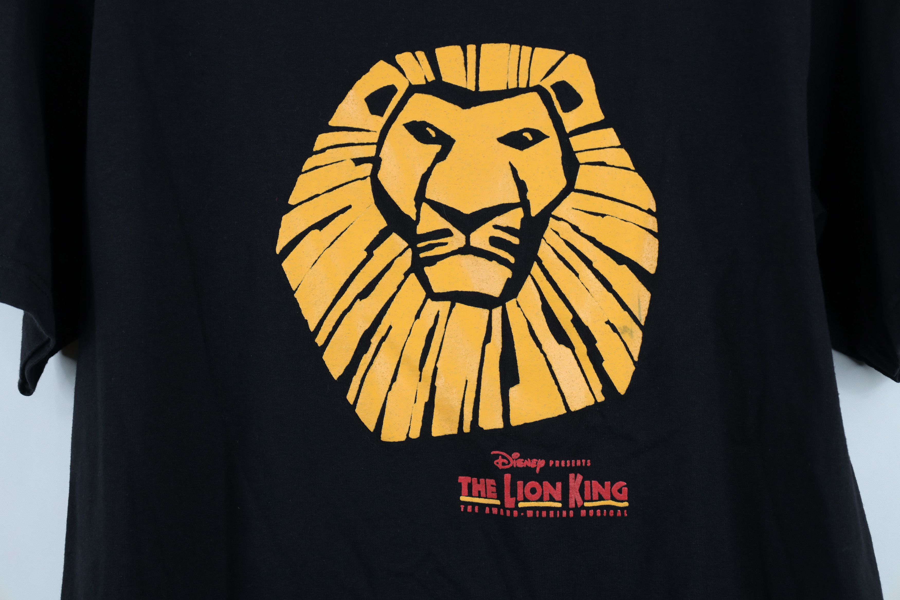 Disney × Vintage Vintage Disney The Lion King Broadway Musical T-Shirt Black Size US M / EU 48-50 / 2 - 4 Thumbnail