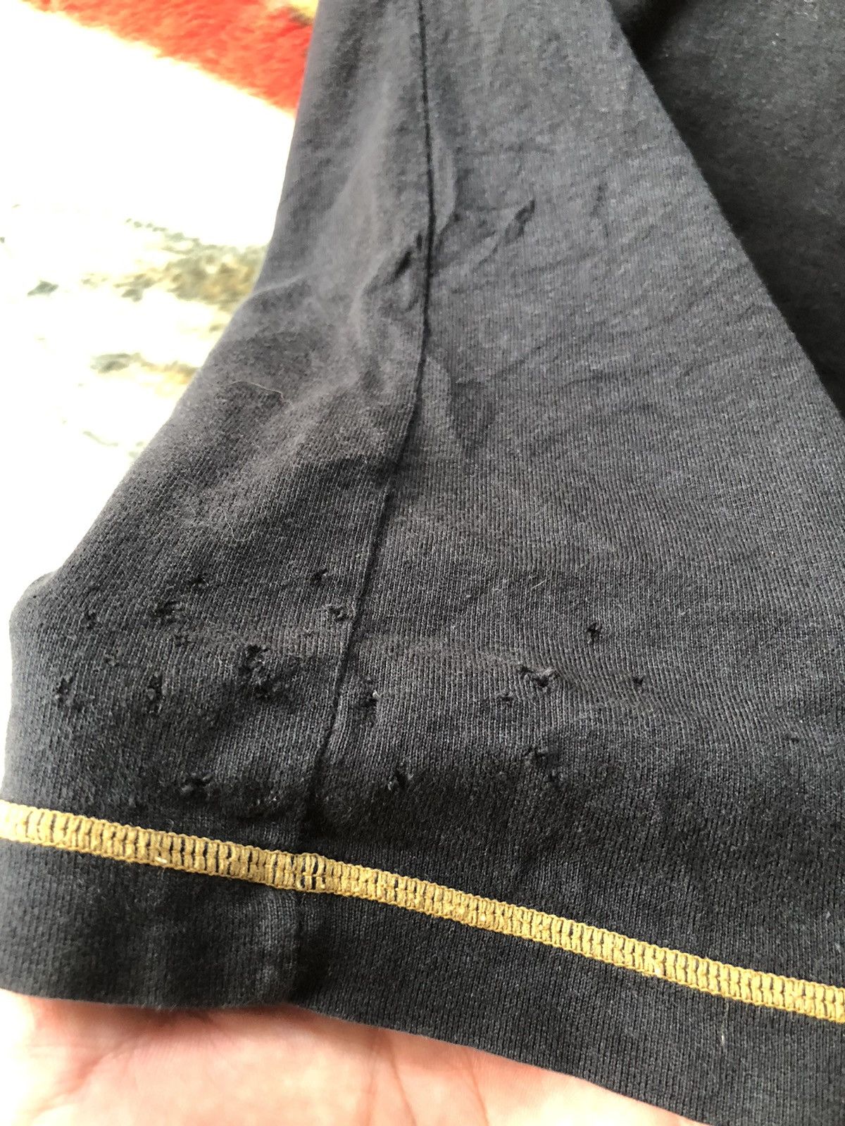 Marithe + Francois Girbaud Vintage Thrashed MFG Jean Therapy Shirt Tee Size US M / EU 48-50 / 2 - 5 Thumbnail