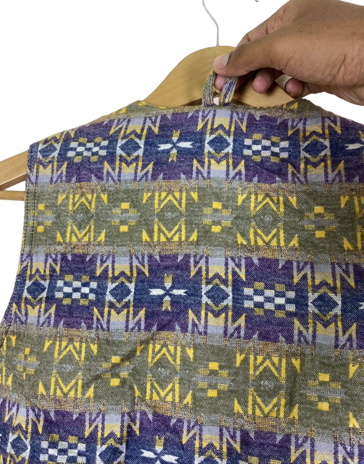 URBAN RESEARCH DOORS Urban Research Doors Geometric Native Navajo Vest Size US S / EU 44-46 / 1 - 10 Thumbnail