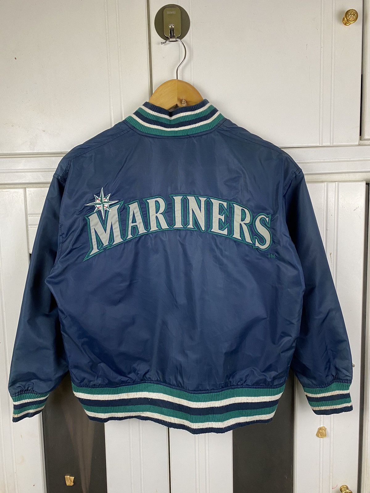 MLB × Vintage Vintage MLB Bomber Jacket Mariners Size US XS / EU 42 / 0 - 1 Thumbnail