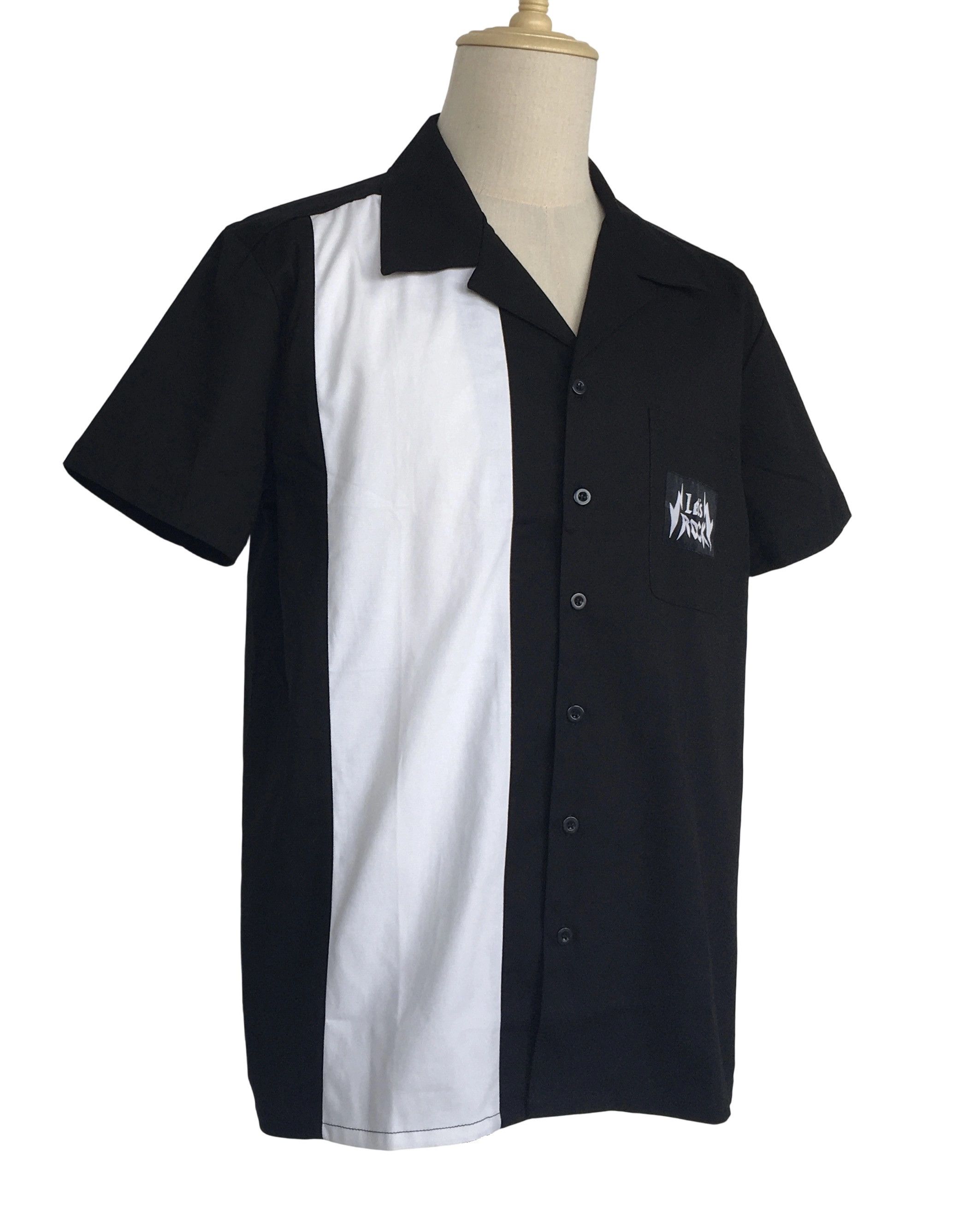 Other Men WorkShirts Pocket Patch Black Casual Style Size US XL / EU 56 / 4 - 3 Thumbnail