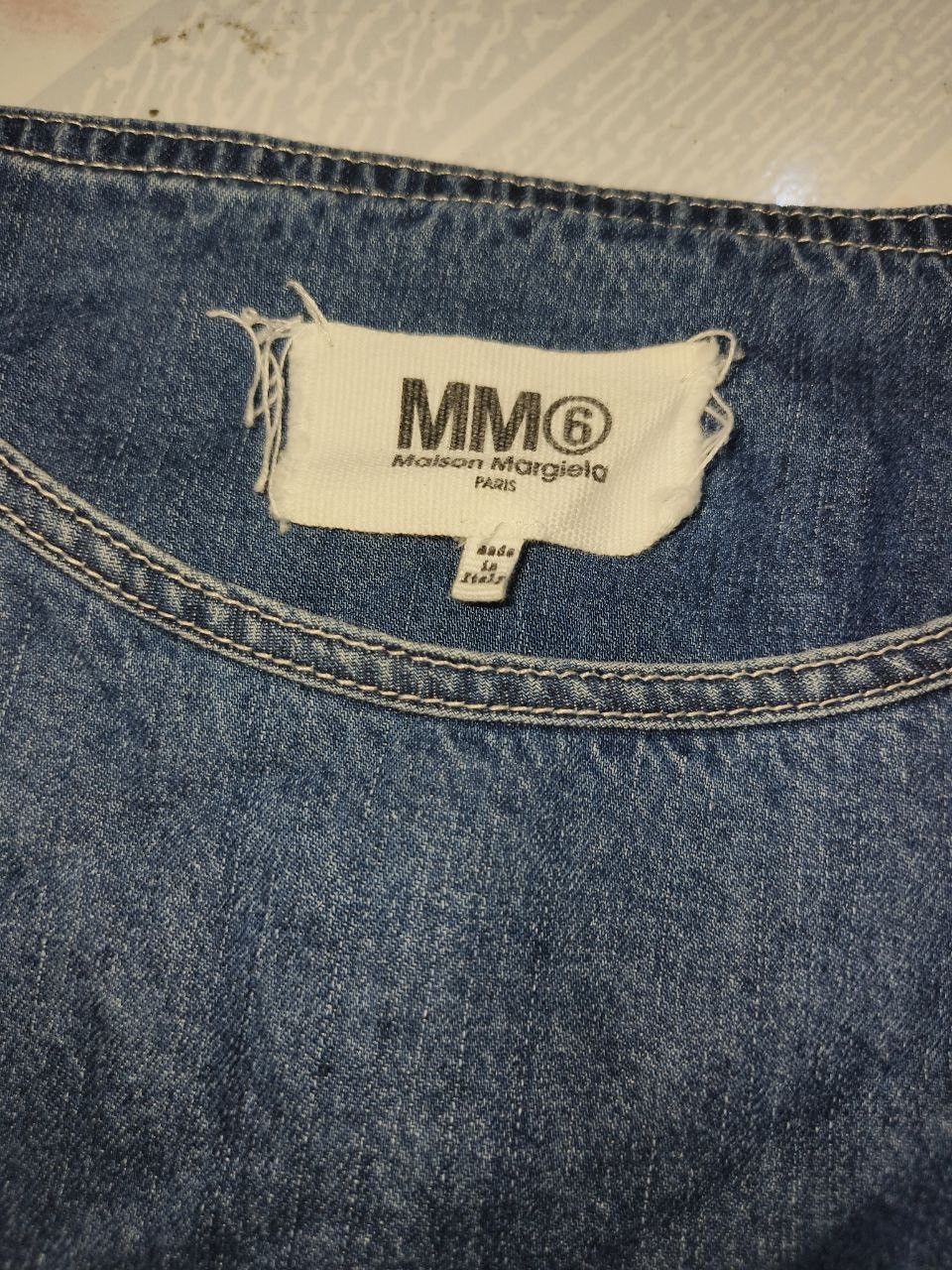 MM6 MM6 Maison Margiela Denim Dress Size XS / US 0-2 / IT 36-38 - 3 Thumbnail