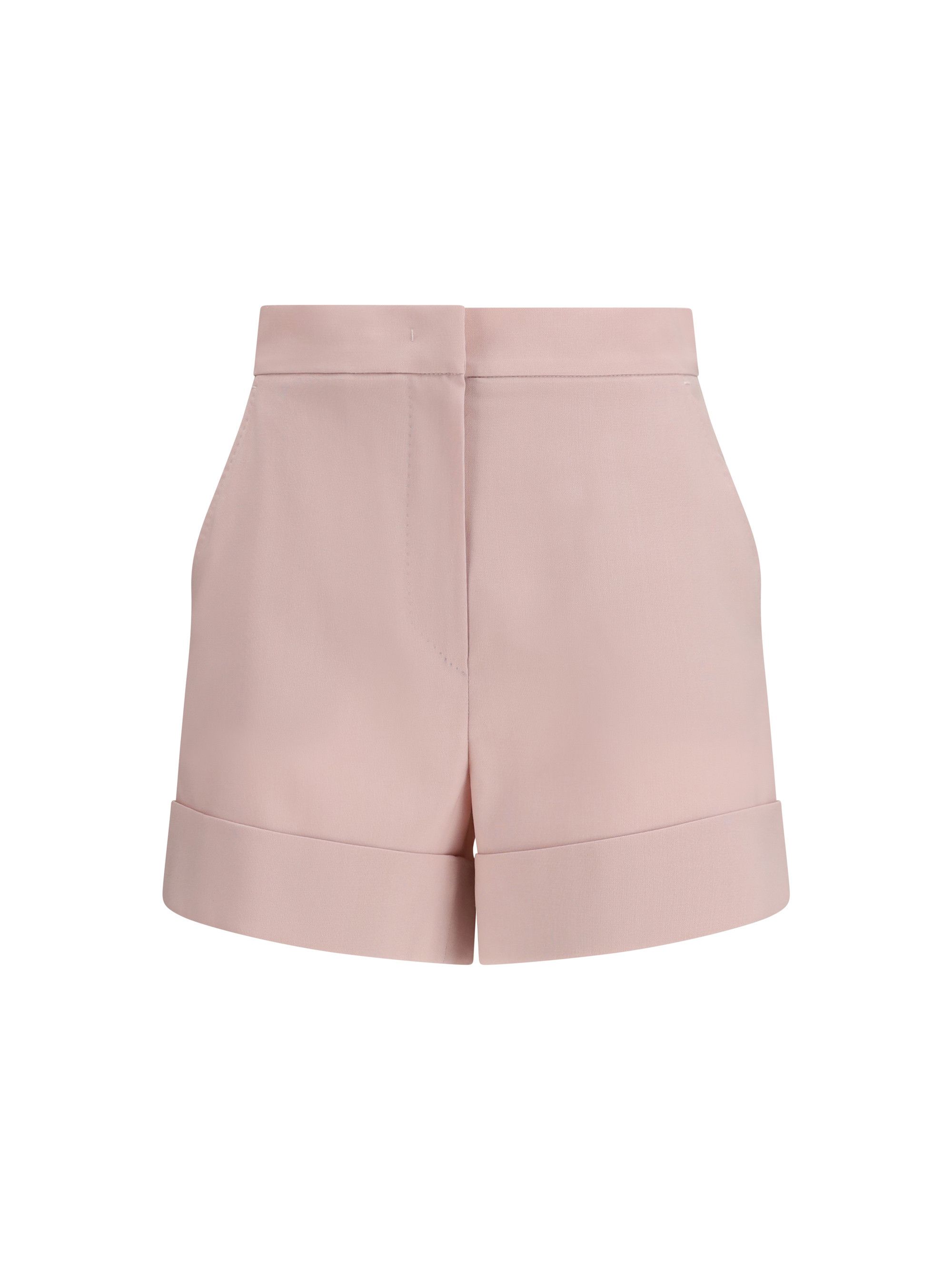 Max Mara Mohair and silk canvas Shorts Size 28" / US 6 / IT 42 - 1 Thumbnail