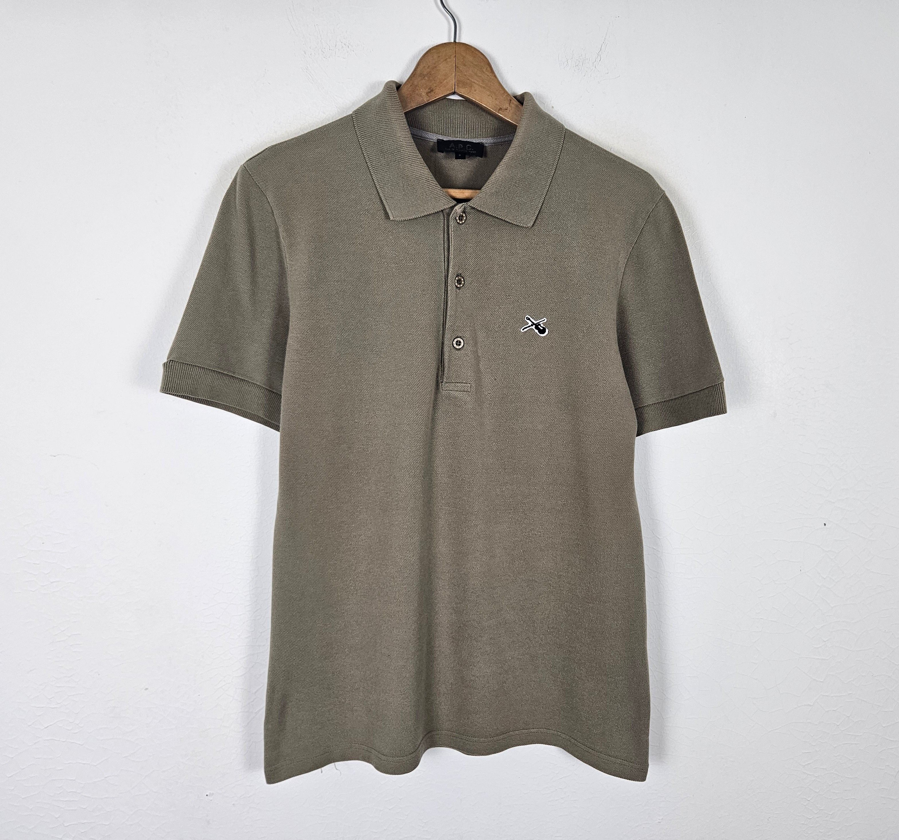 A.P.C. APC polo shirt Size US M / EU 48-50 / 2 - 2 Thumbnail
