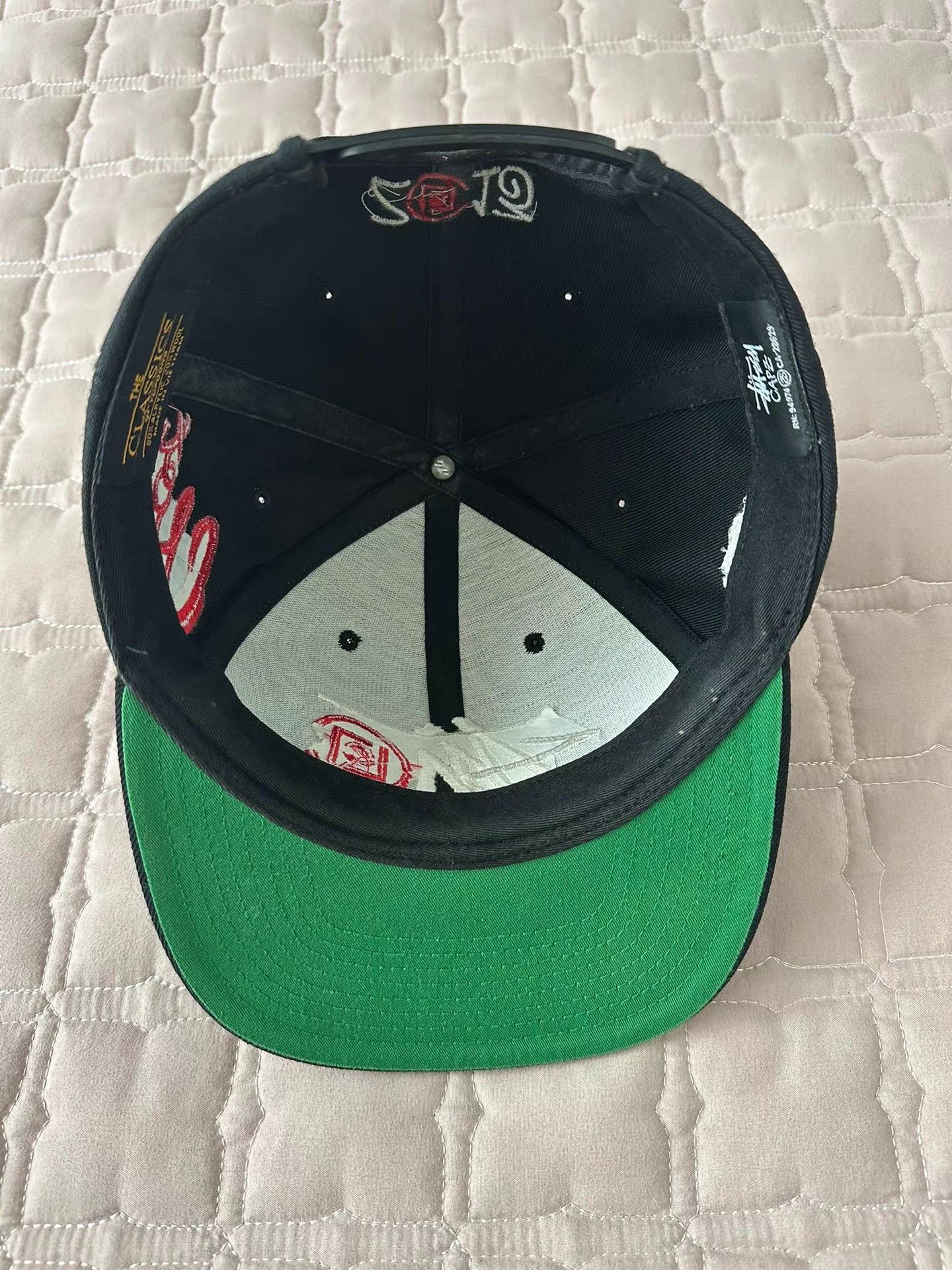 CLOT CLOT x Stussy Embroidered Baseball Cap, Edison Chen Size ONE SIZE - 5 Thumbnail
