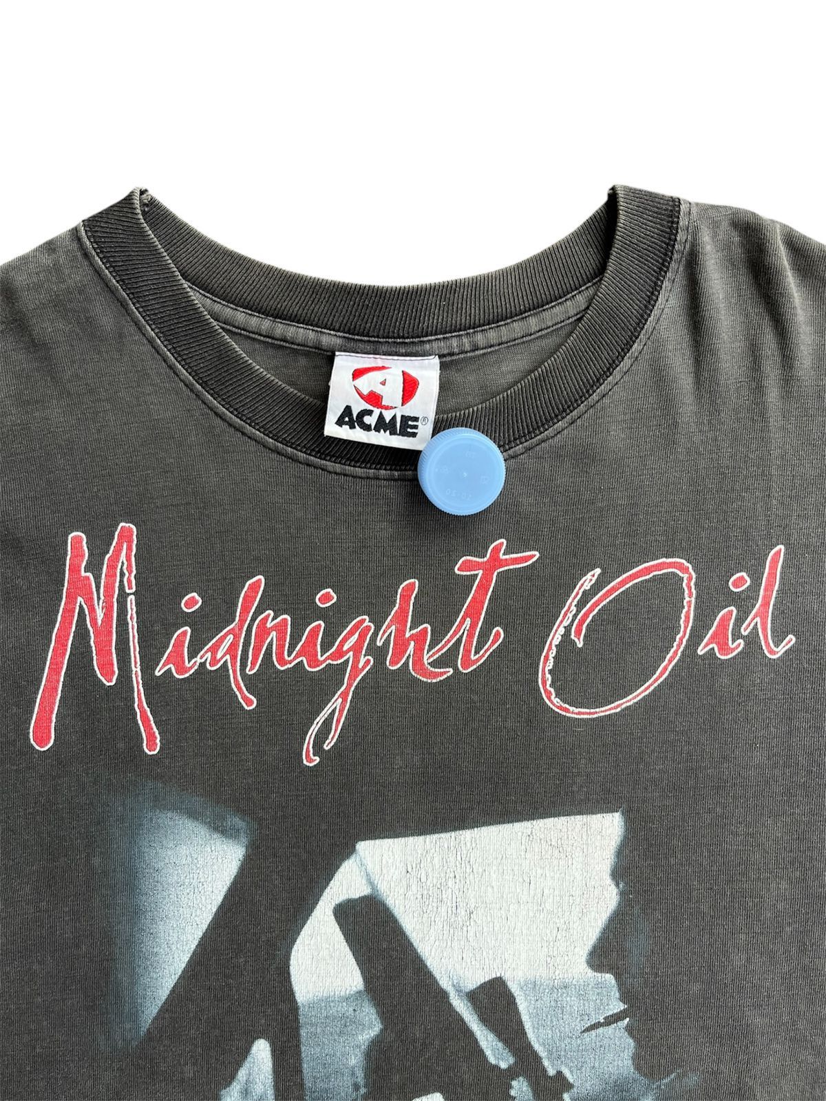Band Tees 90s Midnight Oil Tshirt Size US L / EU 52-54 / 3 - 3 Thumbnail