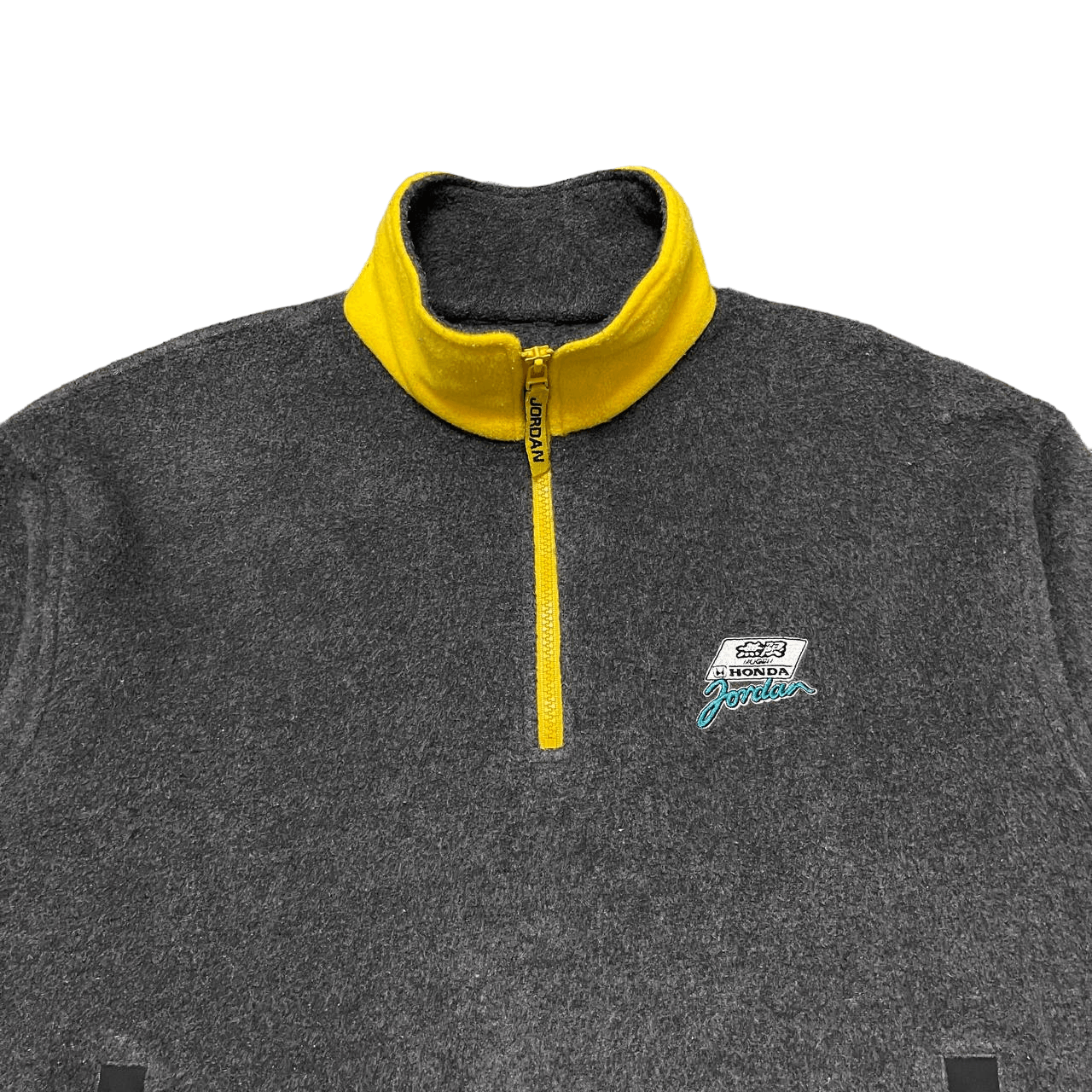 Honda Vtg Honda Mugen Jordan Racing Half Zipper Pullover Jacket Size US M / EU 48-50 / 2 - 2 Thumbnail