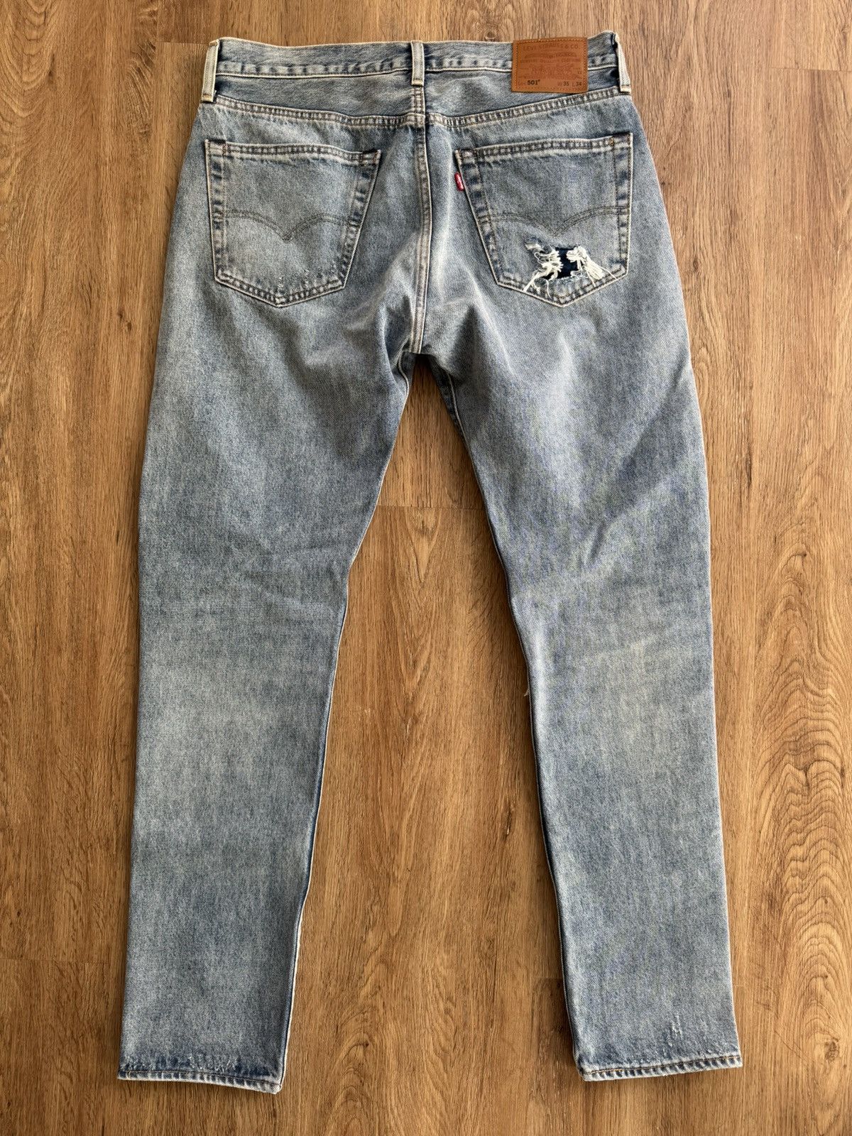 Levi's 501 Original Fit Selvedge Size US 35 - 2 Thumbnail