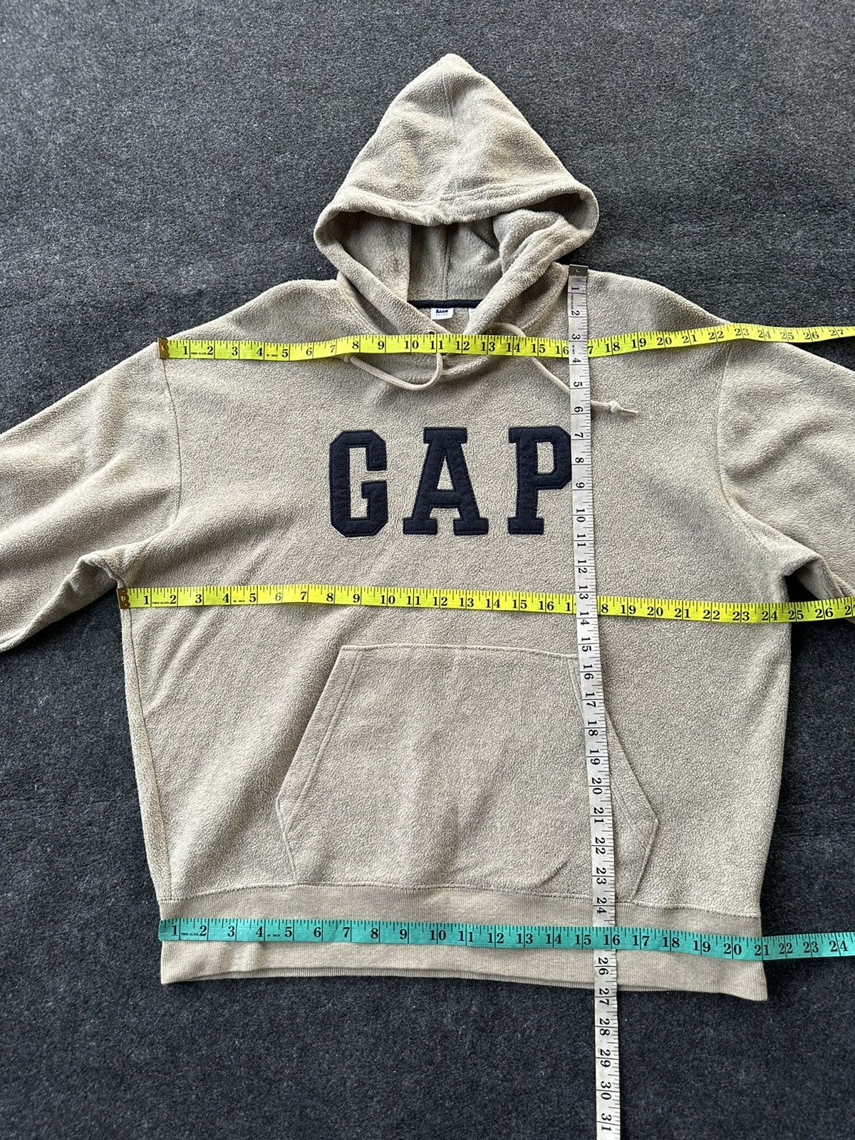 Gap × Vintage Vintage Gap Big Logo Balenciaga Yeezy Style Hoodie Z38 Size US M / EU 48-50 / 2 - 4 Thumbnail