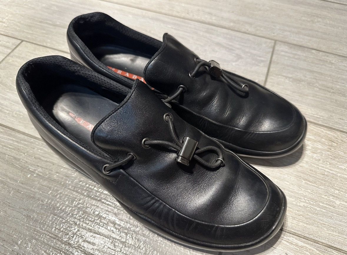 Prada 90s vintage Prada Loafer Size US 9.5 / EU 42-43 - 1 Thumbnail