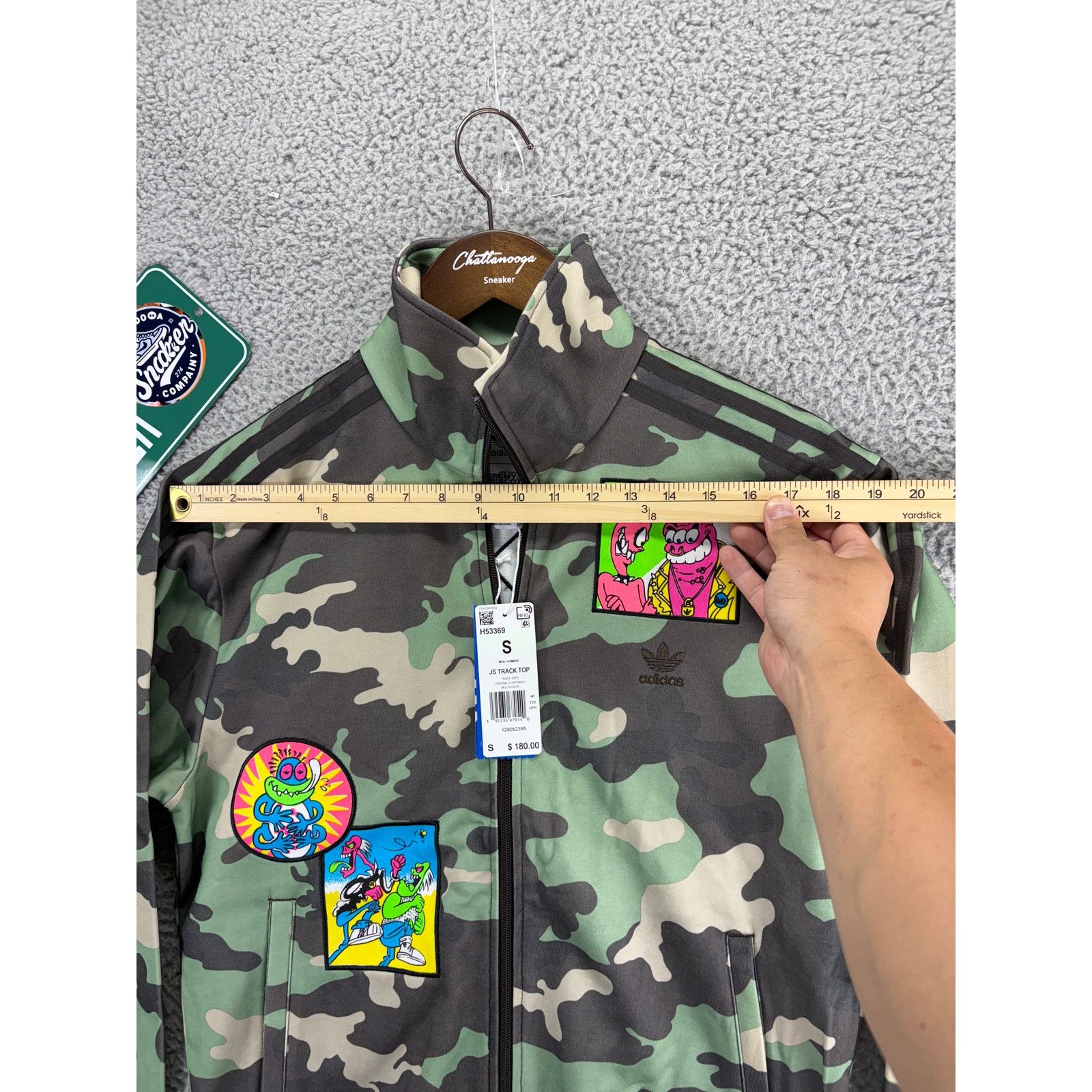 Adidas Adidas x Jeremy Scott Camo Track Jacket Mens Small NEW S Size US S / EU 44-46 / 1 - 3 Thumbnail