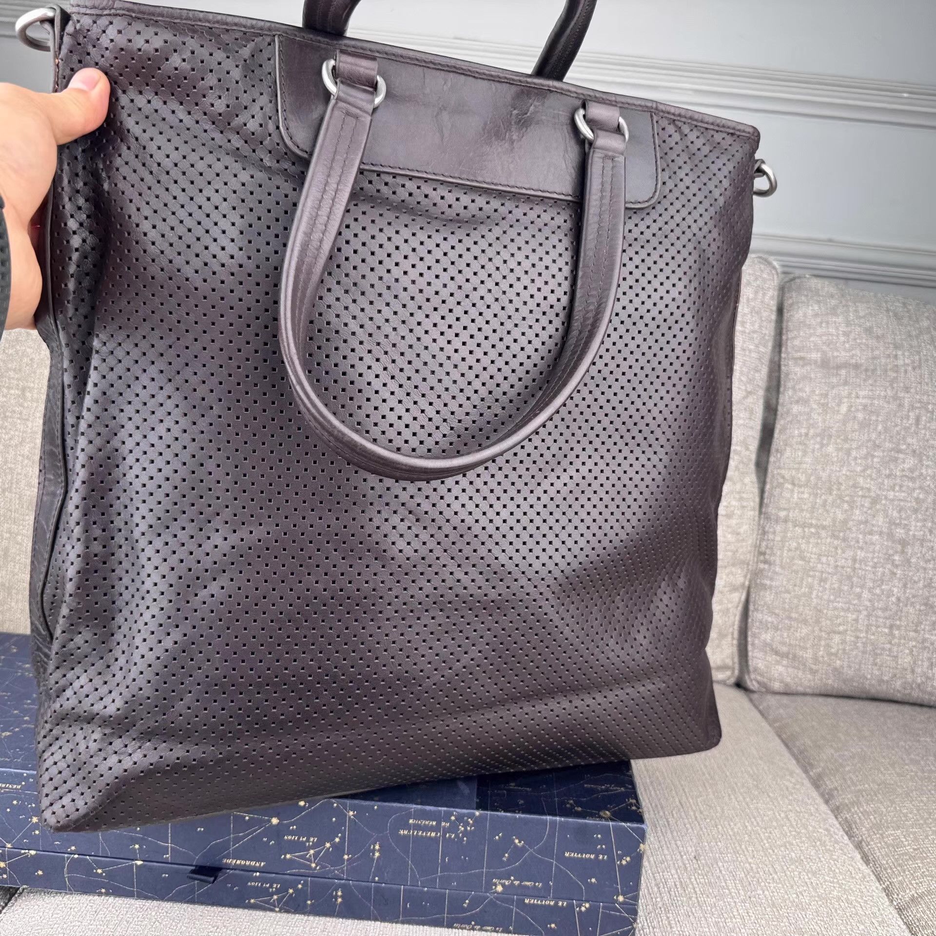 Bally Bally men's large genuine leather travel bag Ｑ27 Size ONE SIZE - 7 Thumbnail