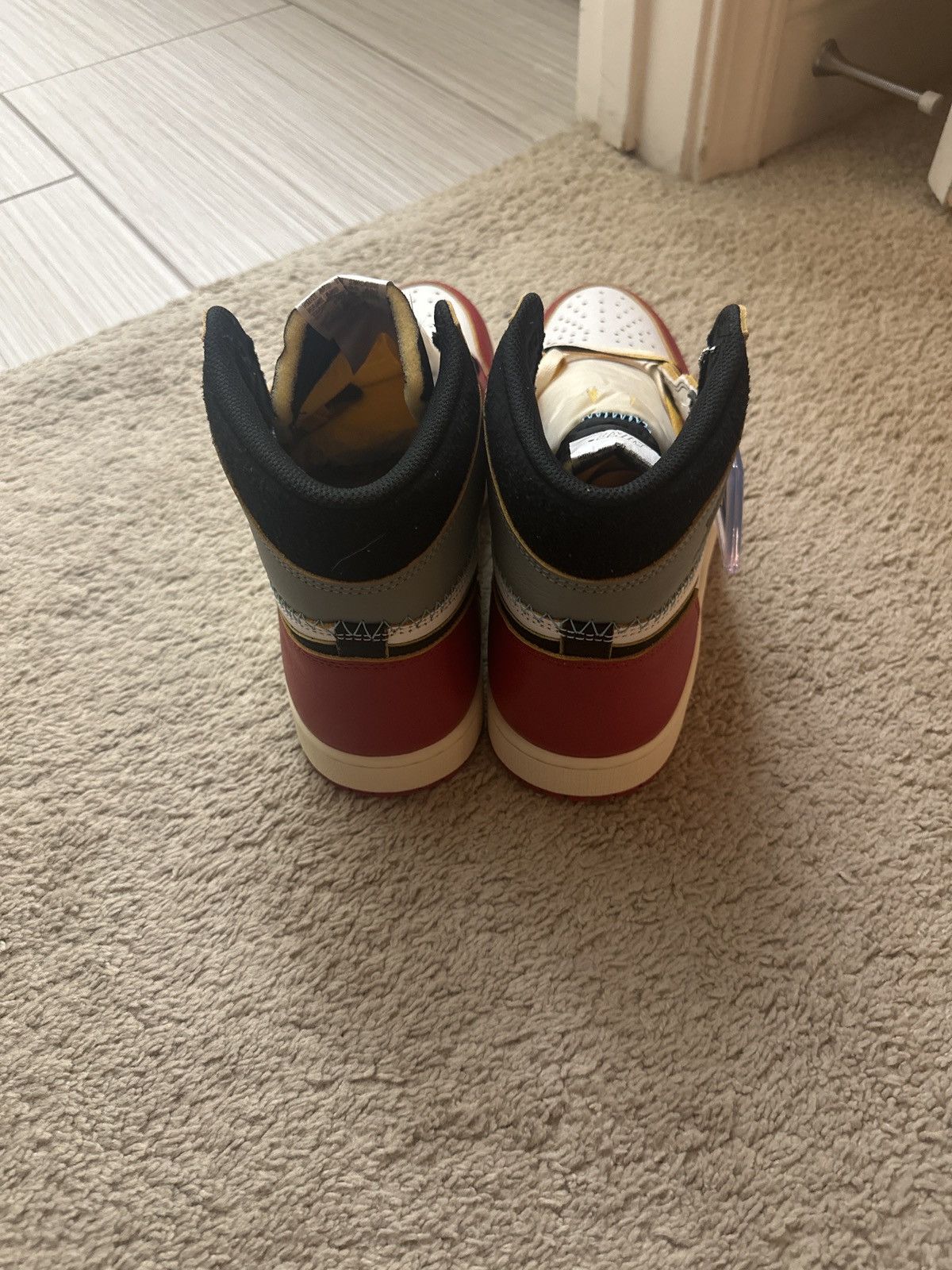 Jordan Brand Jordan 1 Retro High OG SP Union LA Chicago Shadow Size US 11.5 / EU 44-45 - 4 Thumbnail