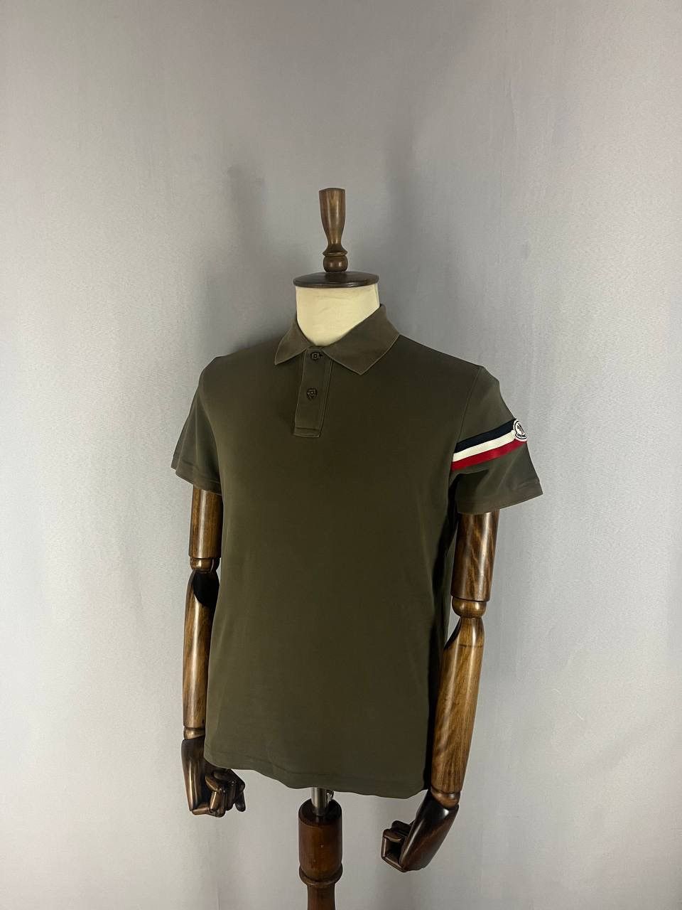 Moncler Moncler Polo Brown Tee T Shirt Size US L / EU 52-54 / 3 - 1 Thumbnail