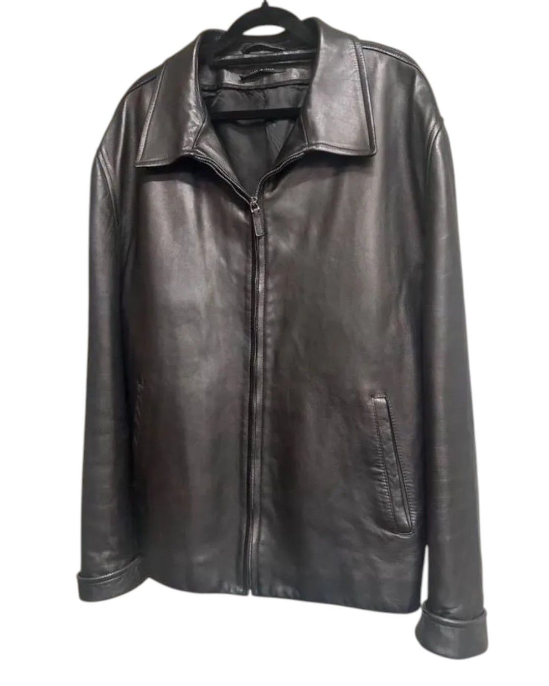 Gucci LAMBSKIN LEATHER BOMBER JACKET BY TOM FORD Size US XXL / EU 58 / 5 - 2 Thumbnail
