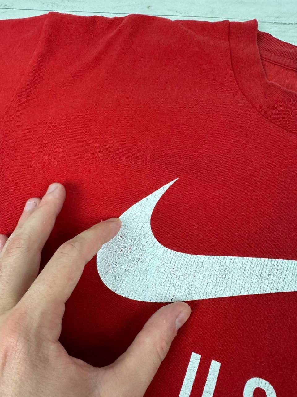 Nike Vintage Nike USA T Shirt Big Logo Size US L / EU 52-54 / 3 - 16 Thumbnail