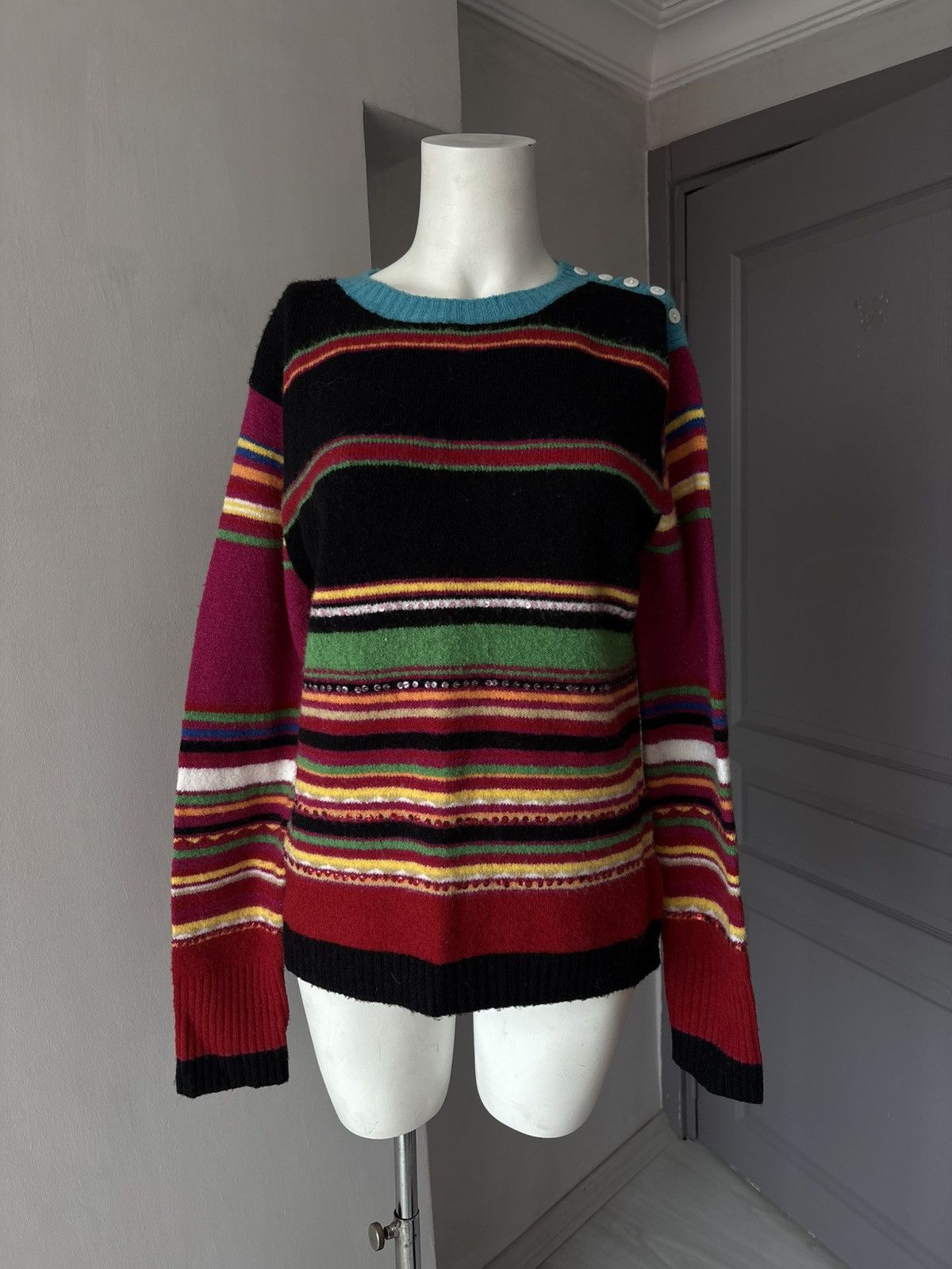 Vintage Derhy jumper Size L / US 10 / IT 46 - 18 Thumbnail