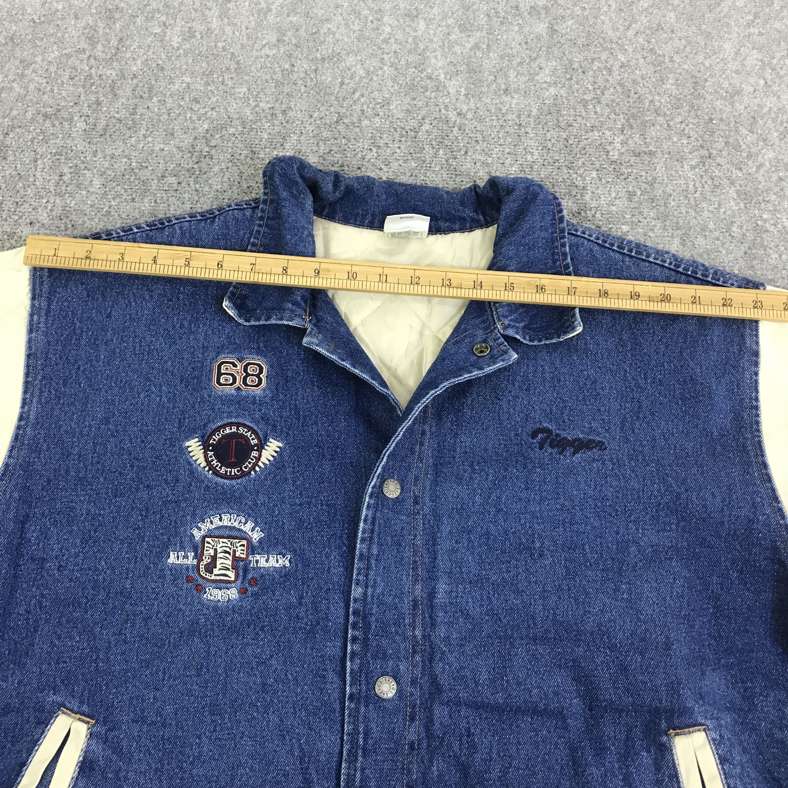 Disney Disney Movie tiger star denim jacket K121B14 Size US L / EU 52-54 / 3 - 6 Thumbnail