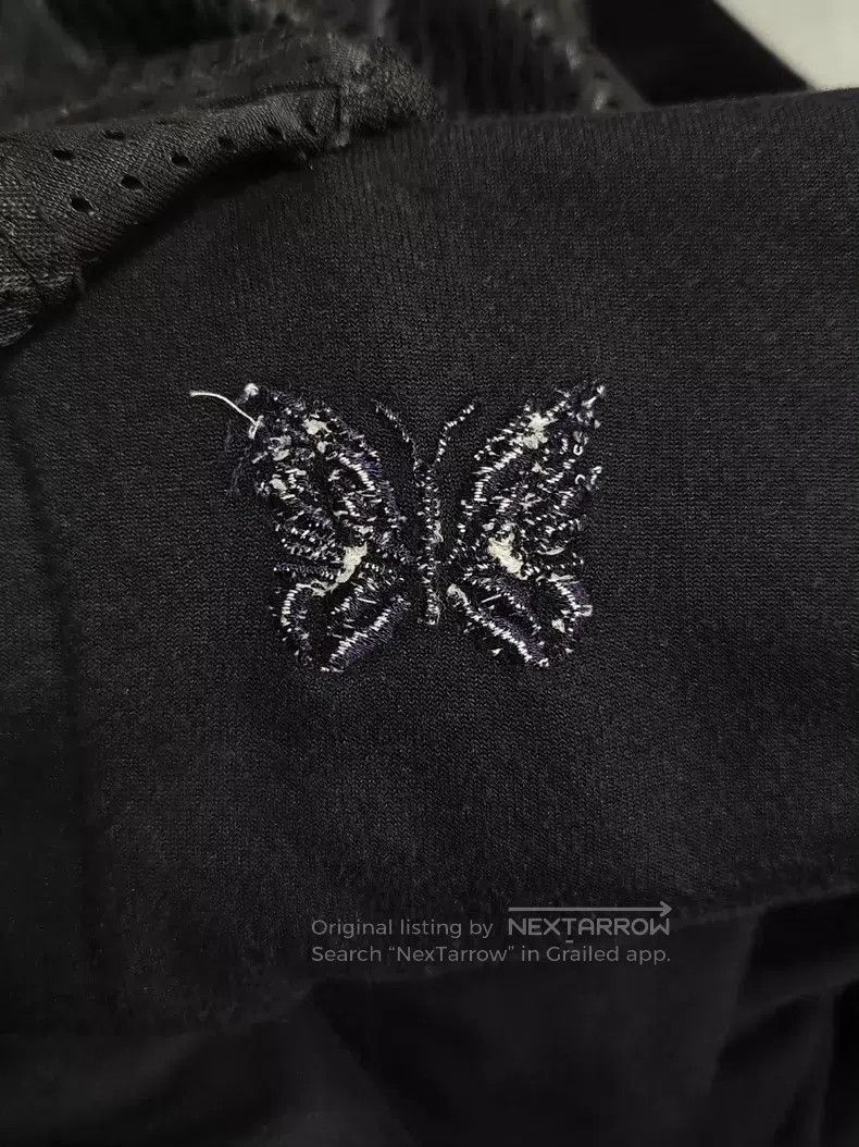 Needles Needles size L Butterfly Pants Wide Leg Pants Butterfly Emb Size US 34 / EU 50 - 4 Thumbnail