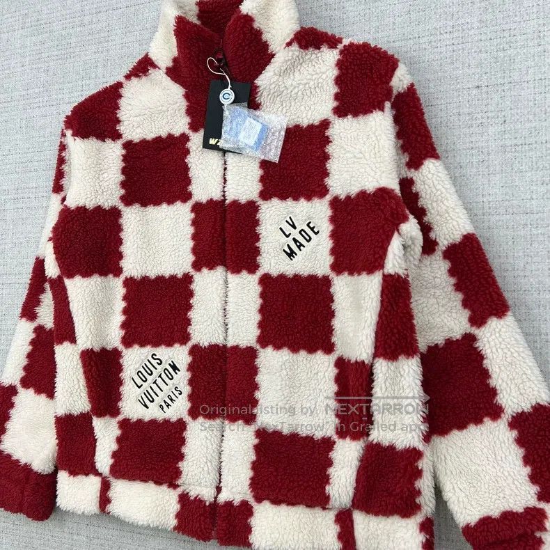 Louis Vuitton Louis Vuitton SS22 Checkerboard monogrammed embroidered zi Size US XXL / EU 58 / 5 - 2 Thumbnail
