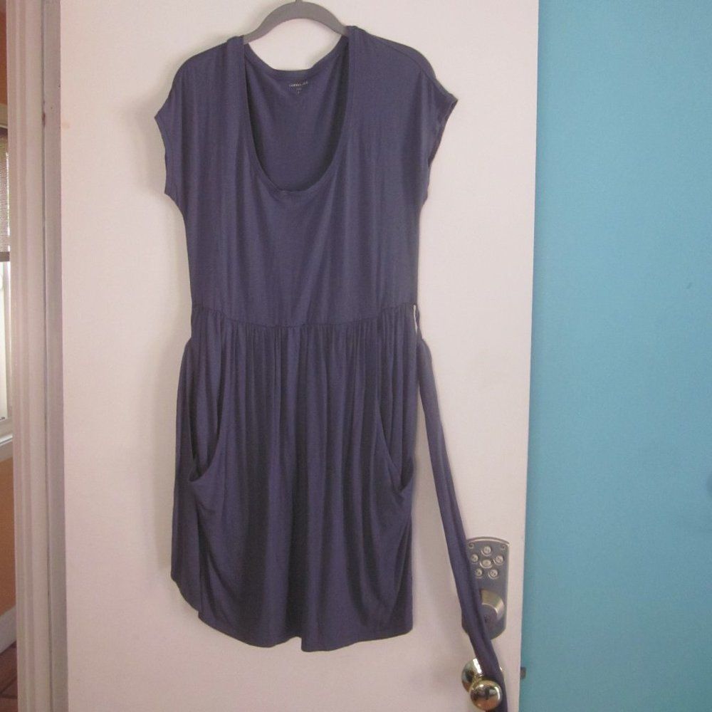 Eileen Fisher Garnet Hill Short Sleeve Dress Size S Size S / US 4 / IT 40 - 2 Thumbnail