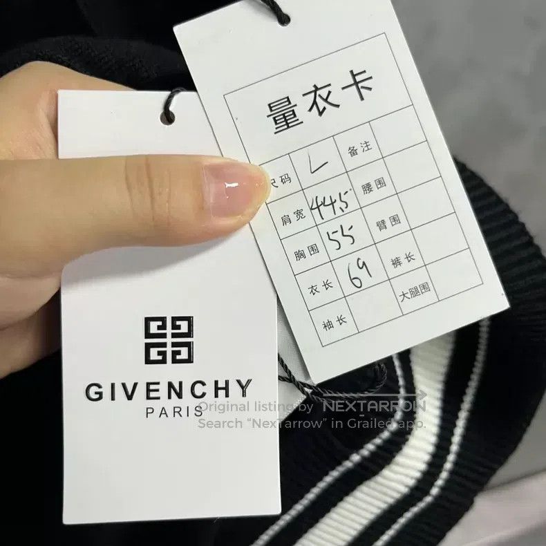 Givenchy Givenchy Black Back Letter Embroidery Striped Print Baseba Size US L / EU 52-54 / 3 - 5 Thumbnail