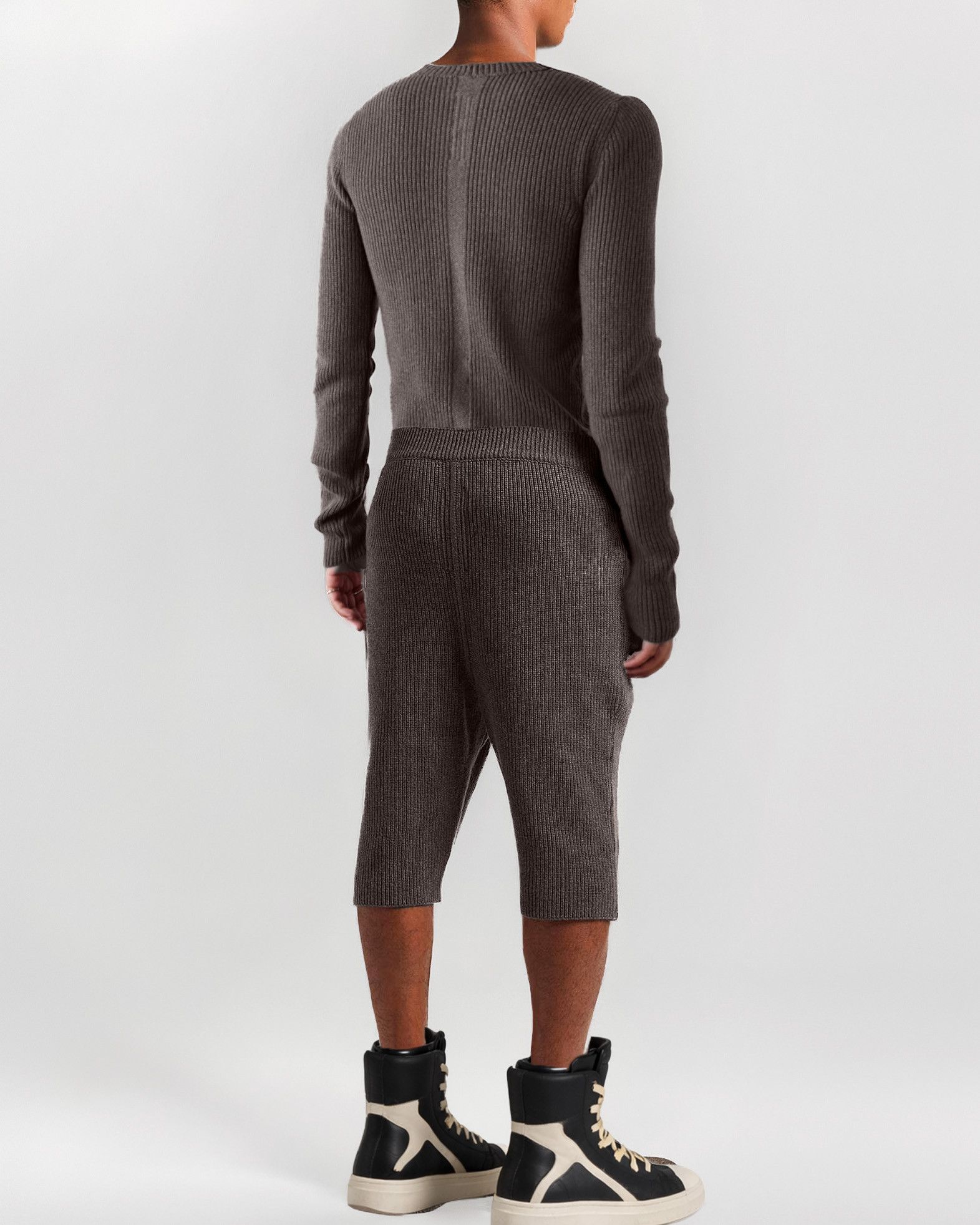 Rick Owens Cashmere Sweater+Short Size US 32 / EU 48 - 2 Thumbnail
