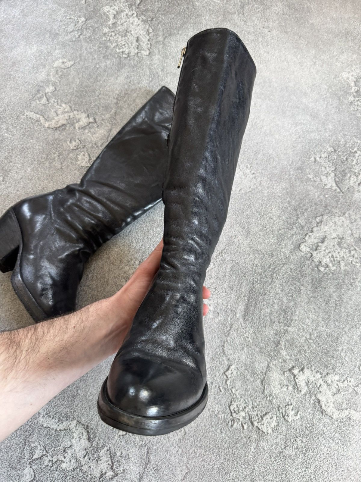 Officine Creative Officine Creative 37size leather knee high boots block heels Size US 7 / IT 37 - 8 Thumbnail