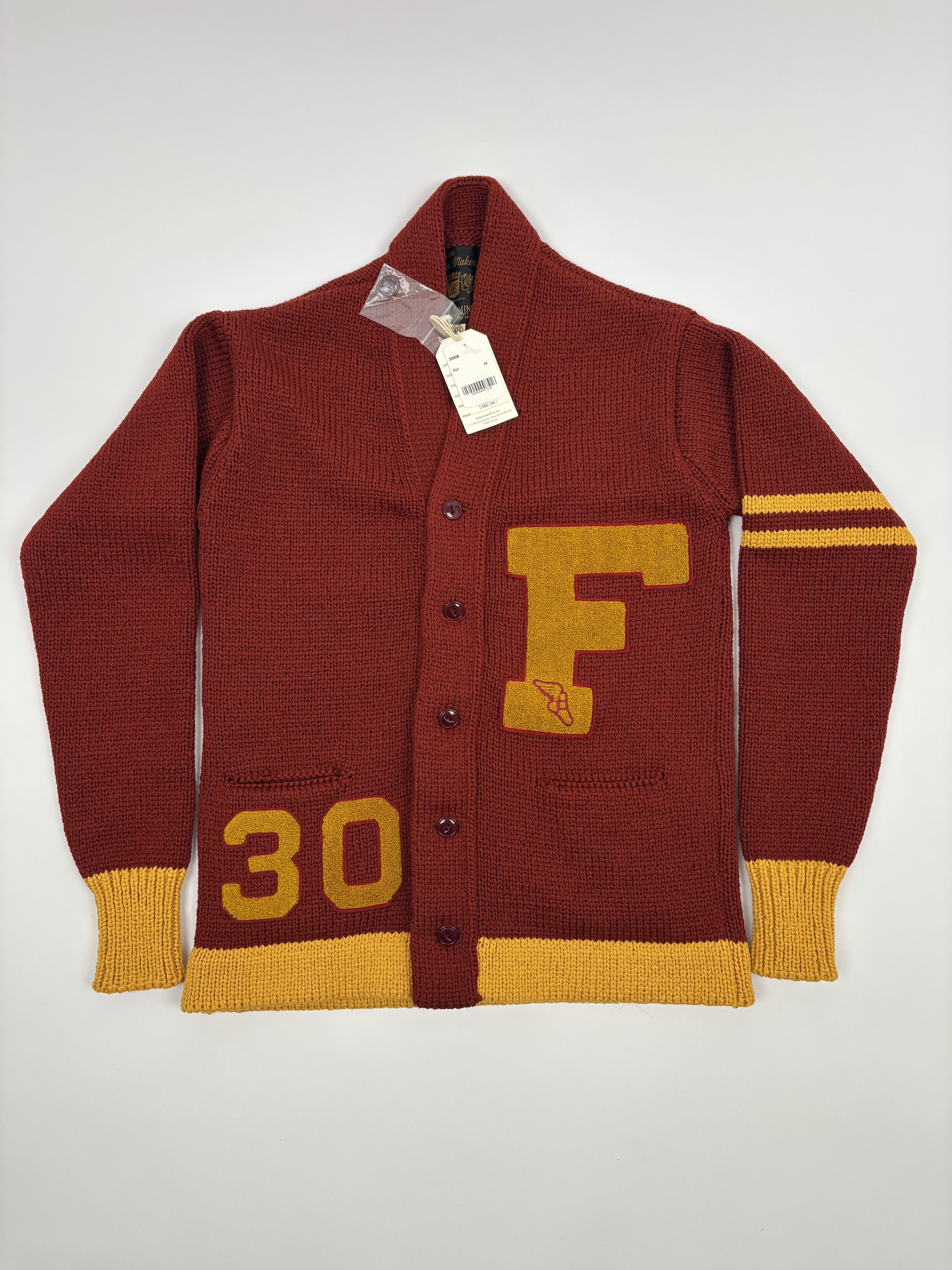 Full Count & Co. Fullcount 30th Anniversary Cardigan Size US S / EU 44-46 / 1 - 1 Thumbnail