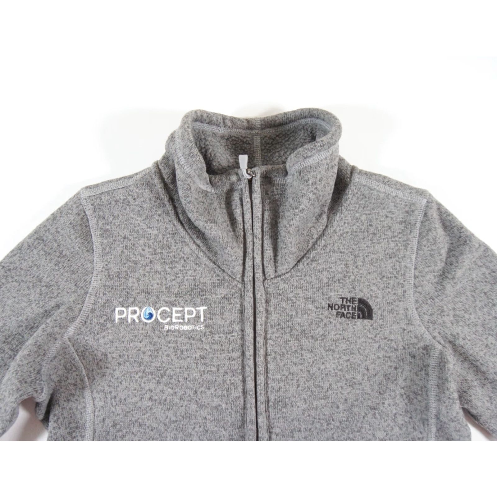 The North Face The North Face Women's Sweater Fleece Jacket Small Gray Full Zip Outdoor Casual Size S / US 4 / IT 40 - 2 Thumbnail