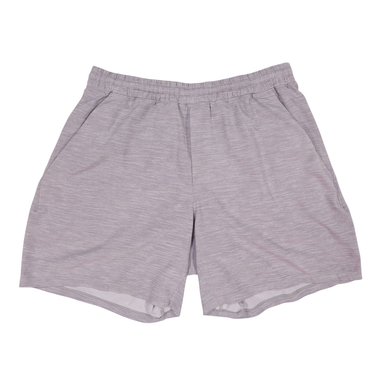 Lululemon Pace Breaker Short Heather Gray Sea Salt Sz XL