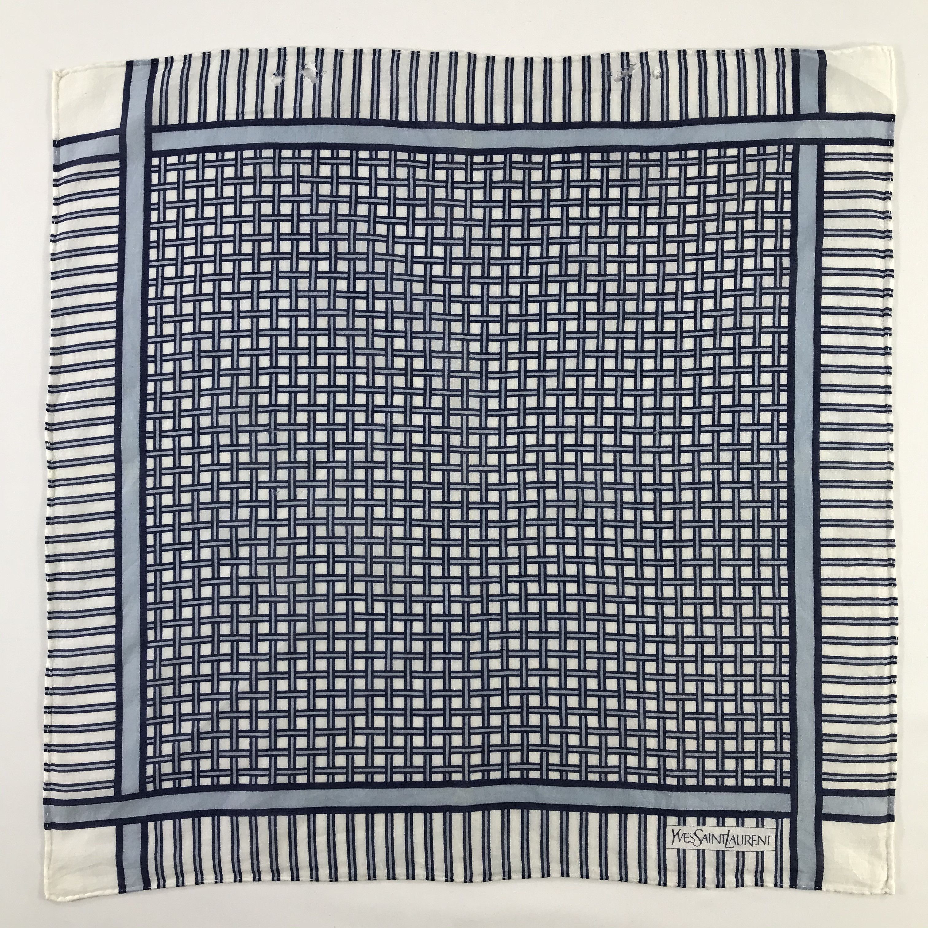 Vintage × Yves Saint Laurent Yves Saint Laurent Bandana / Handkerchief /Neckerchief -S941 Size ONE SIZE - 1 Thumbnail