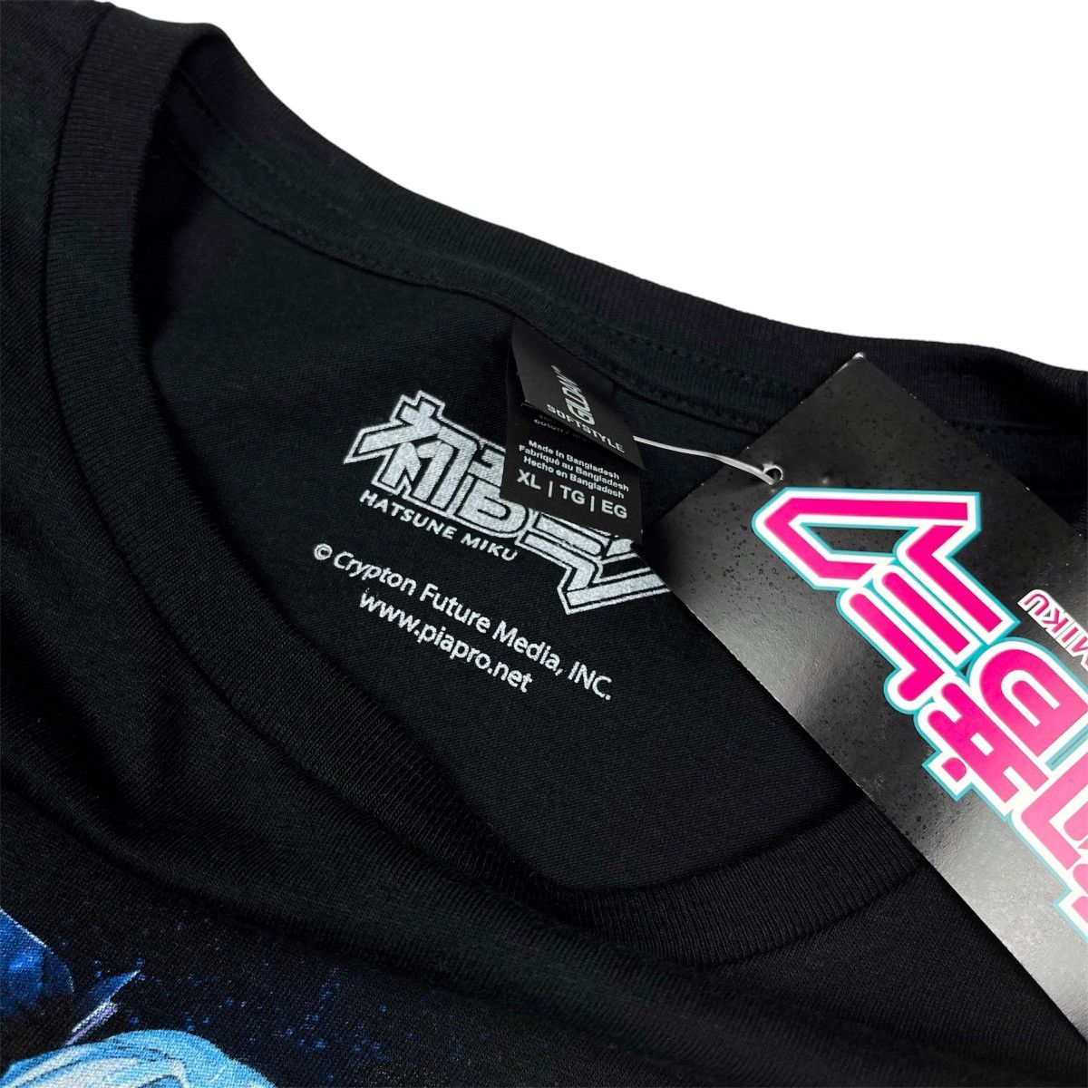 Anime × Japanese Brand Hatsune Miku Vocaloid Graphic T-Shirt Size US XL / EU 56 / 4 - 6 Thumbnail