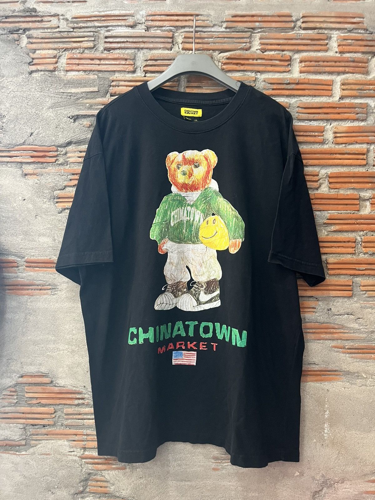 Vintage CHINATOWN MARKET SMILEY BEAR Collection Brand Tshirt Size US XXL / EU 58 / 5 - 2 Thumbnail