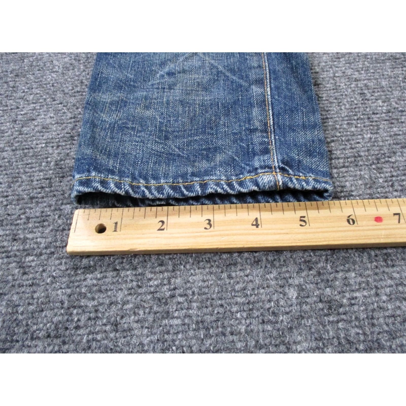 Vintage RRL Ralph Lauren Jeans Men 29 X 32 Denim Selvedge Japan Slim Straight Narrow Shirt Category Jeans Mens Regular Blue 29 Size US 28 / EU 44 - 5 Thumbnail
