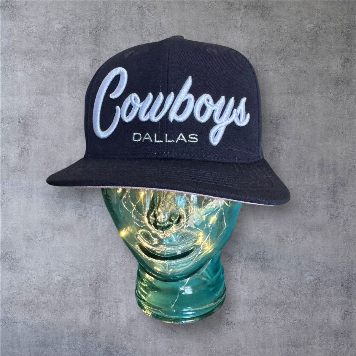 NFL Vintage Super Bowl XXVII Dallas Cowboys Snapback Navy Blue Size ONE SIZE - 5 Thumbnail