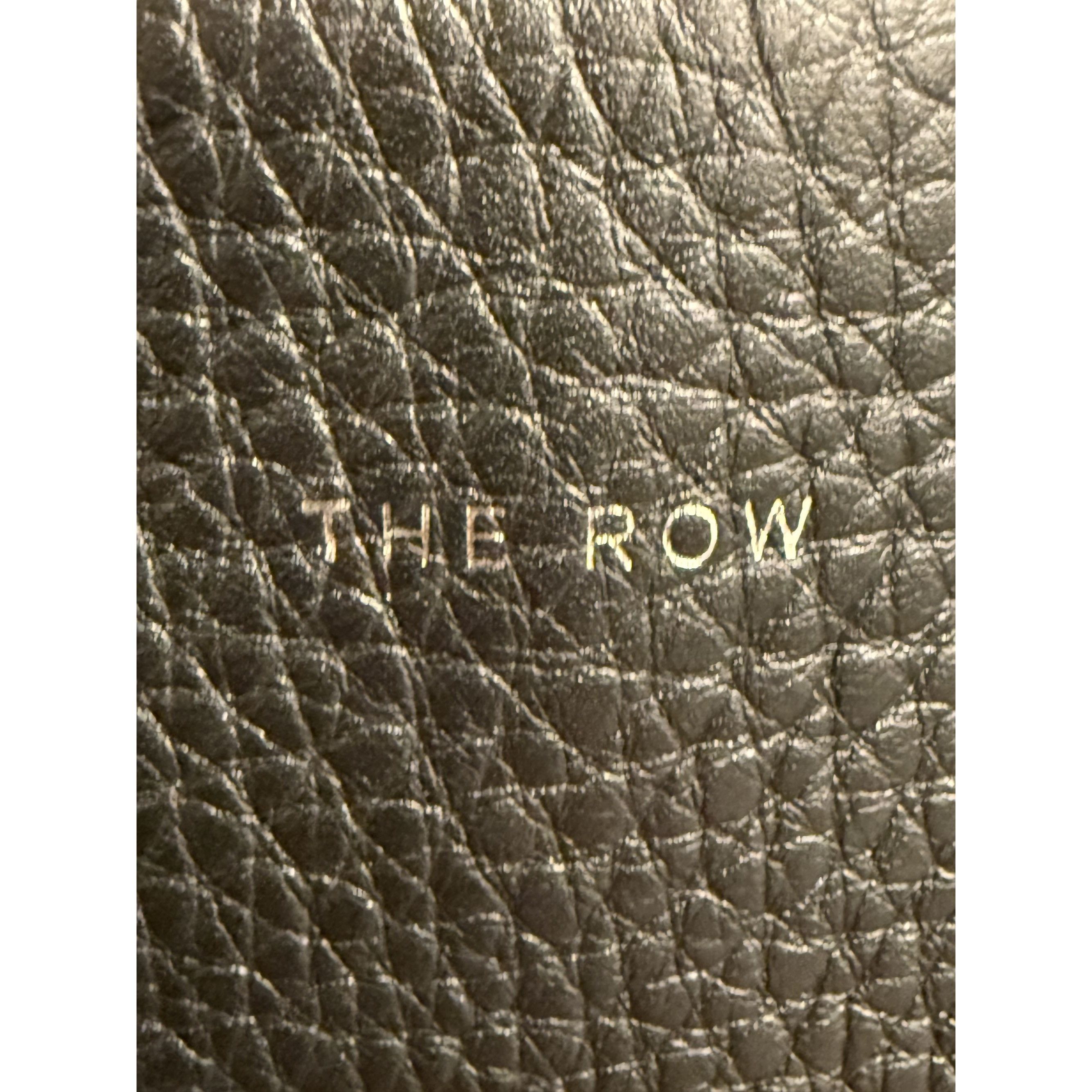 The Row The Row Pebbled Leather Shoulder Bag Gray Made In Italy Size ONE SIZE - 4 Thumbnail