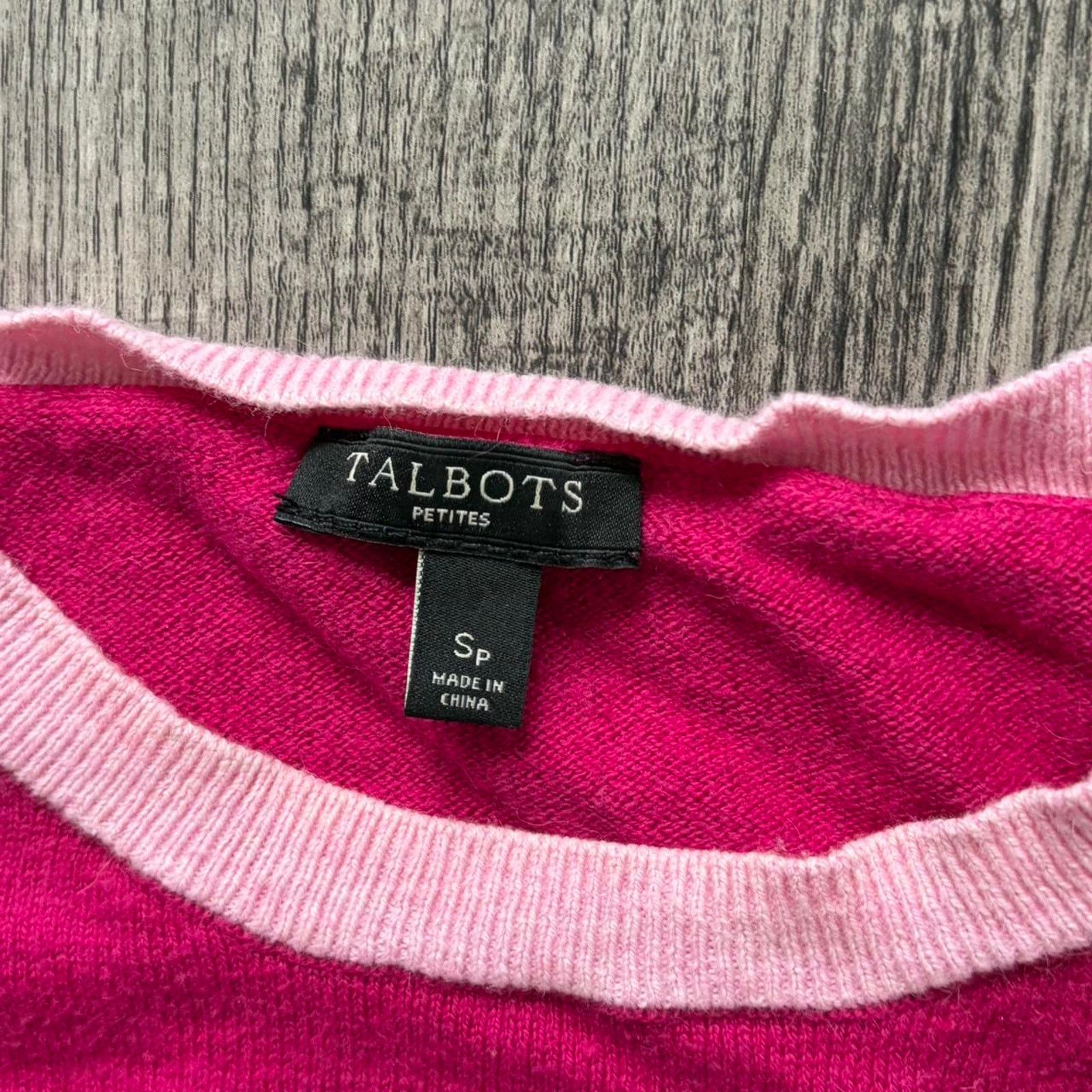 Talbots Talbots pink long sleeve top Size S / US 4 / IT 40 - 2 Thumbnail